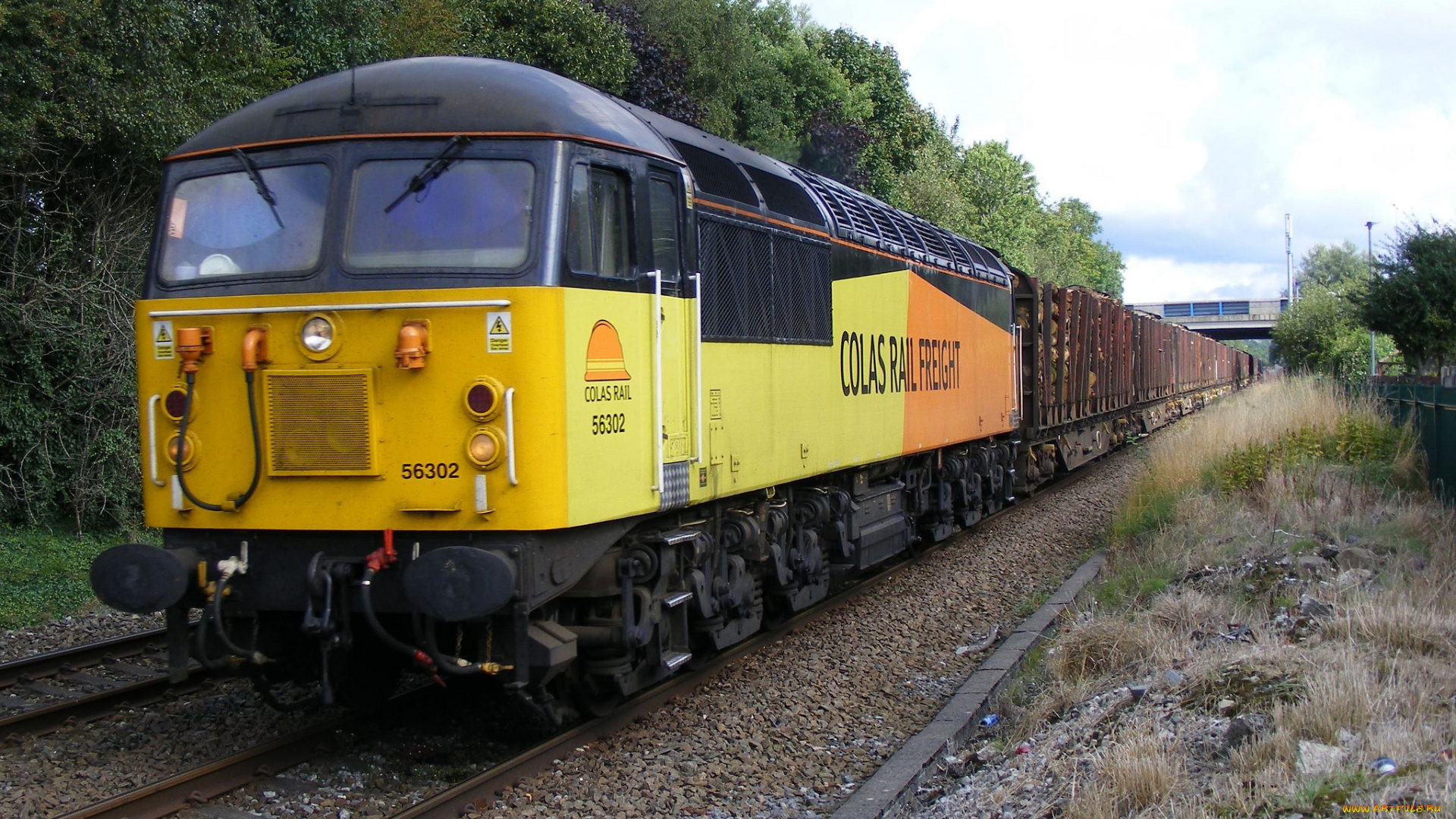 техника, поезда, железная, дорога, локомотив, состав