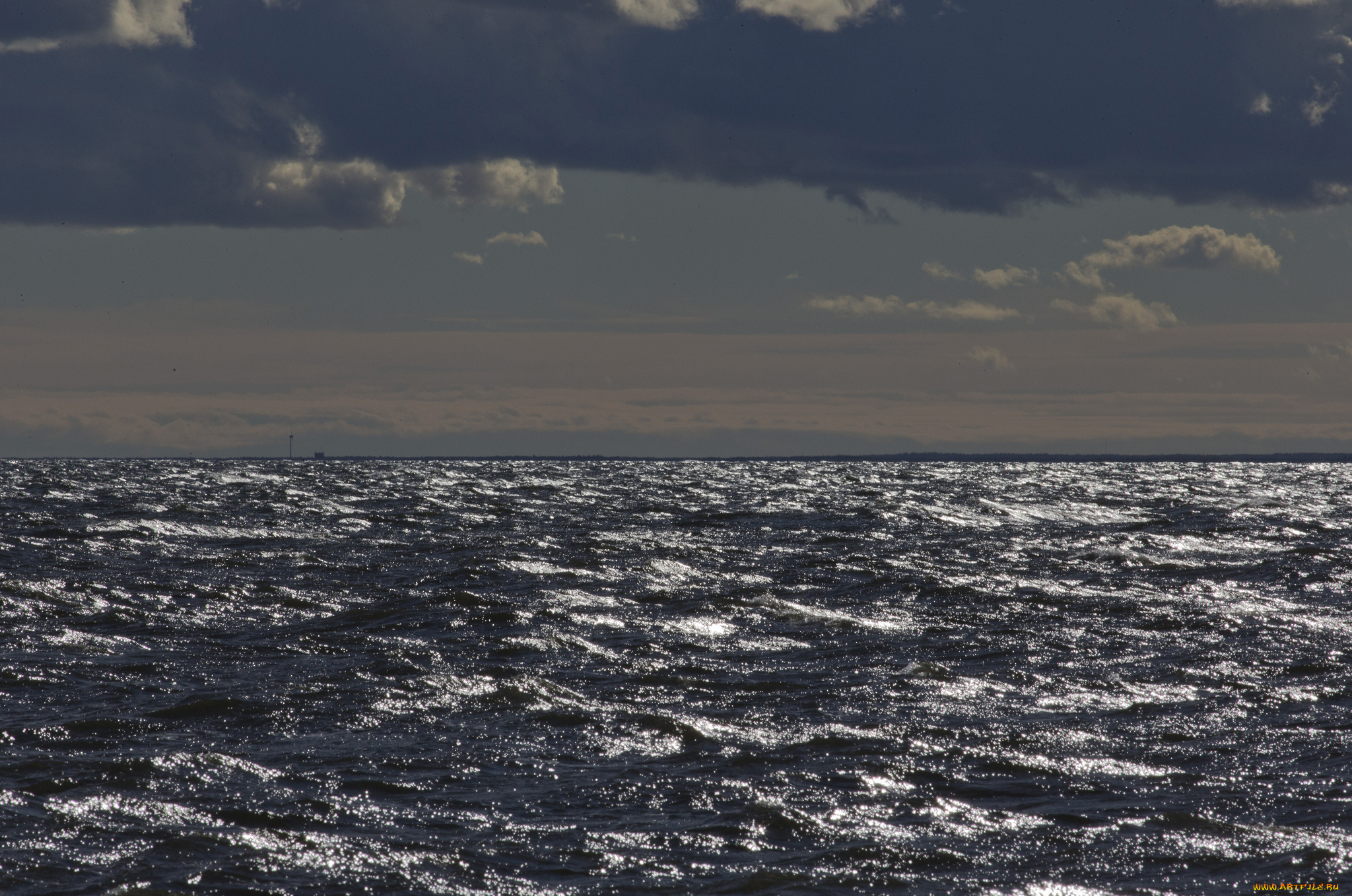 природа, моря, океаны, горизонт, облака, небо, море, вода