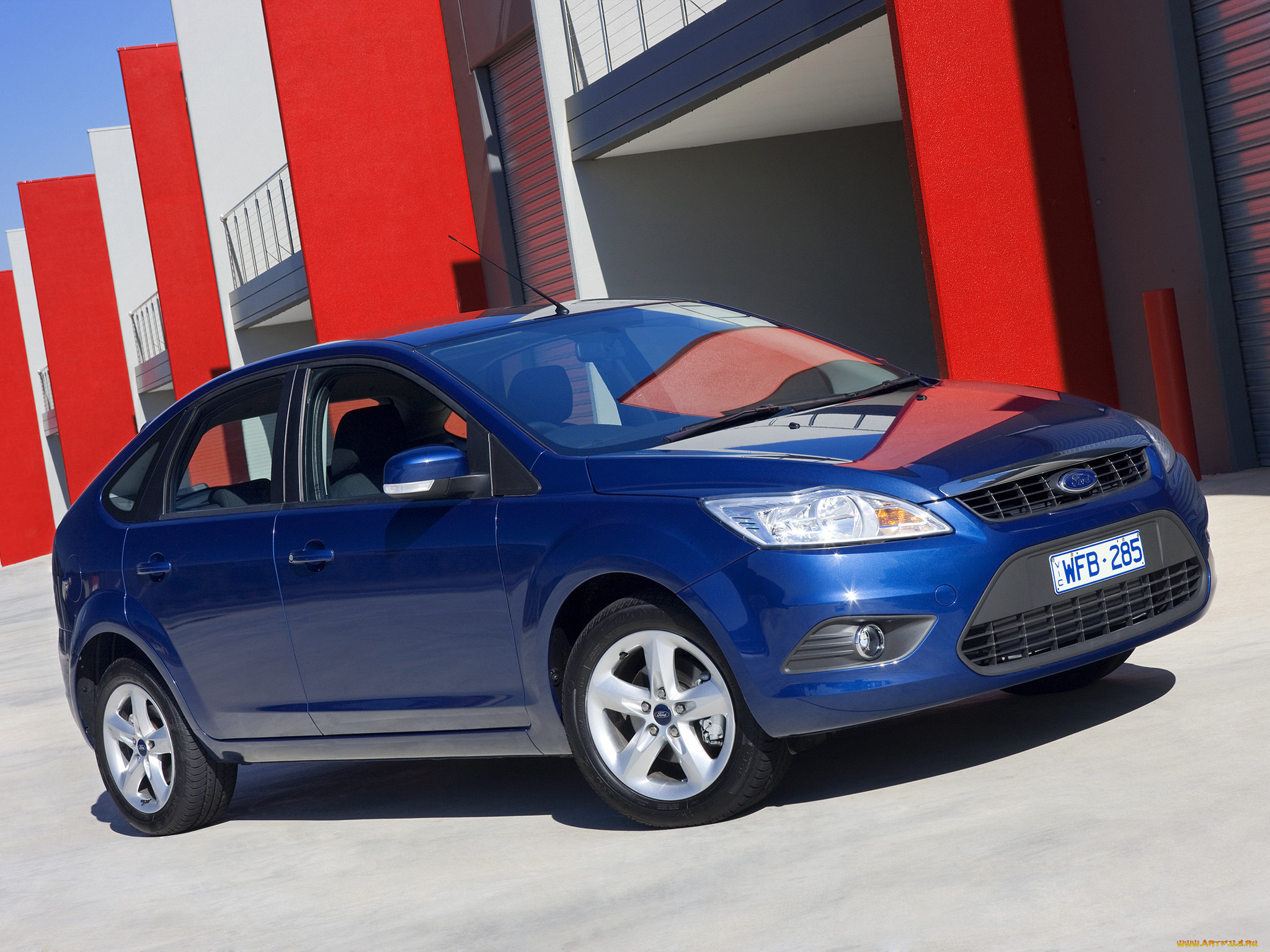 автомобили, ford, focus, 5-door, au-spec, синий