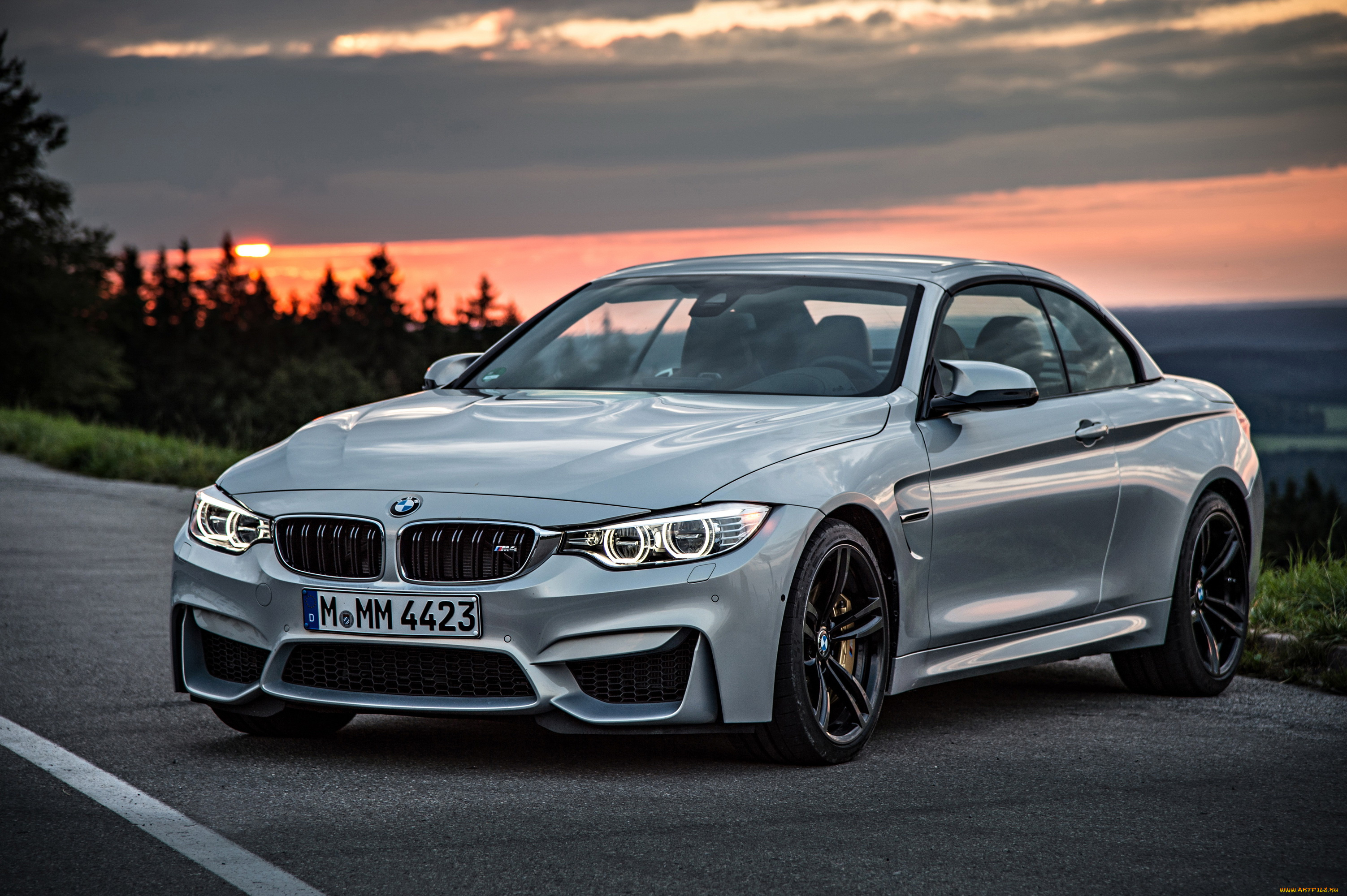 2014, bmw, m4, f32, convertible, автомобили, bmw, серый, металлик
