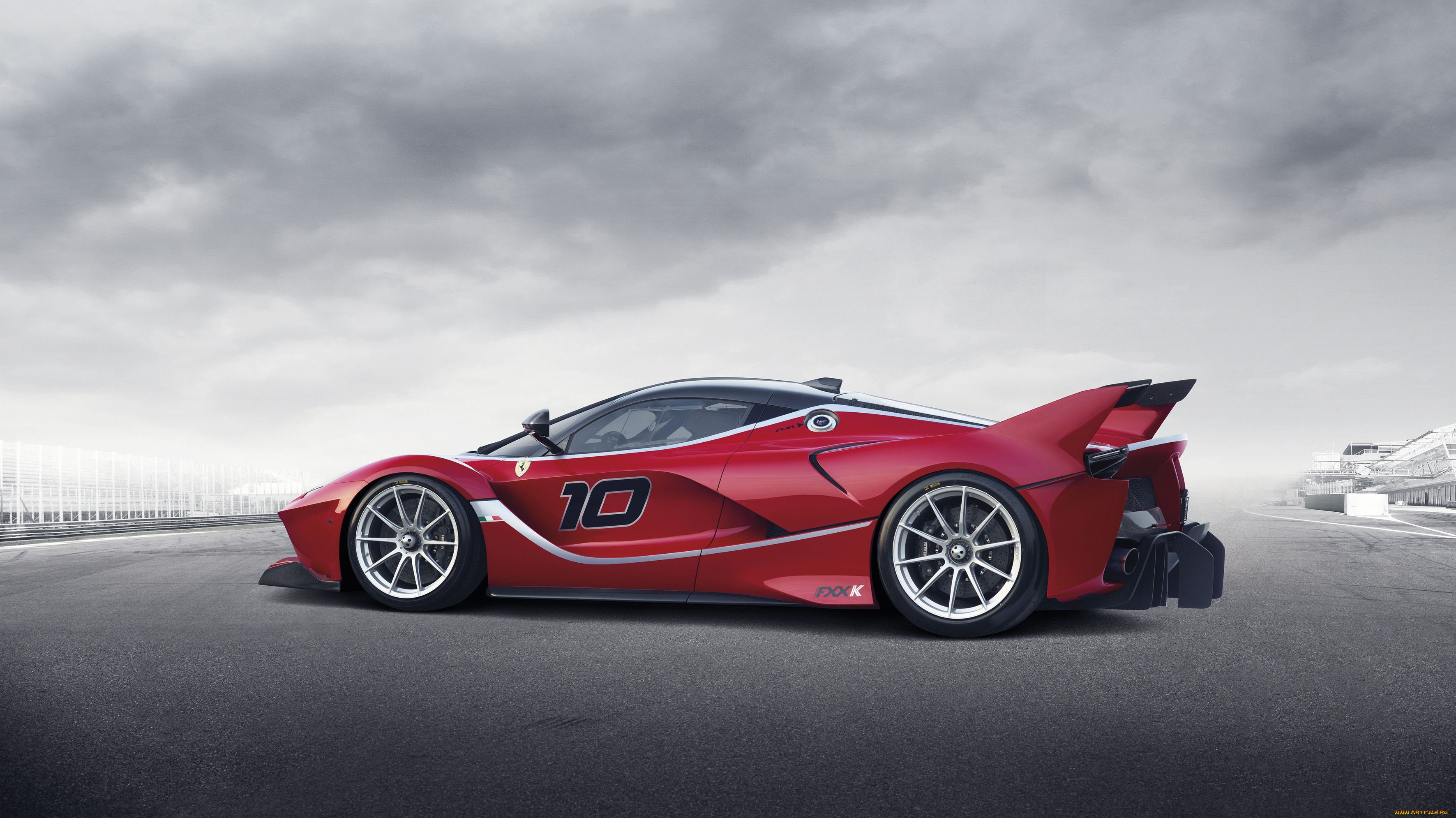 автомобили, ferrari, fxx, k, 2015г, красный