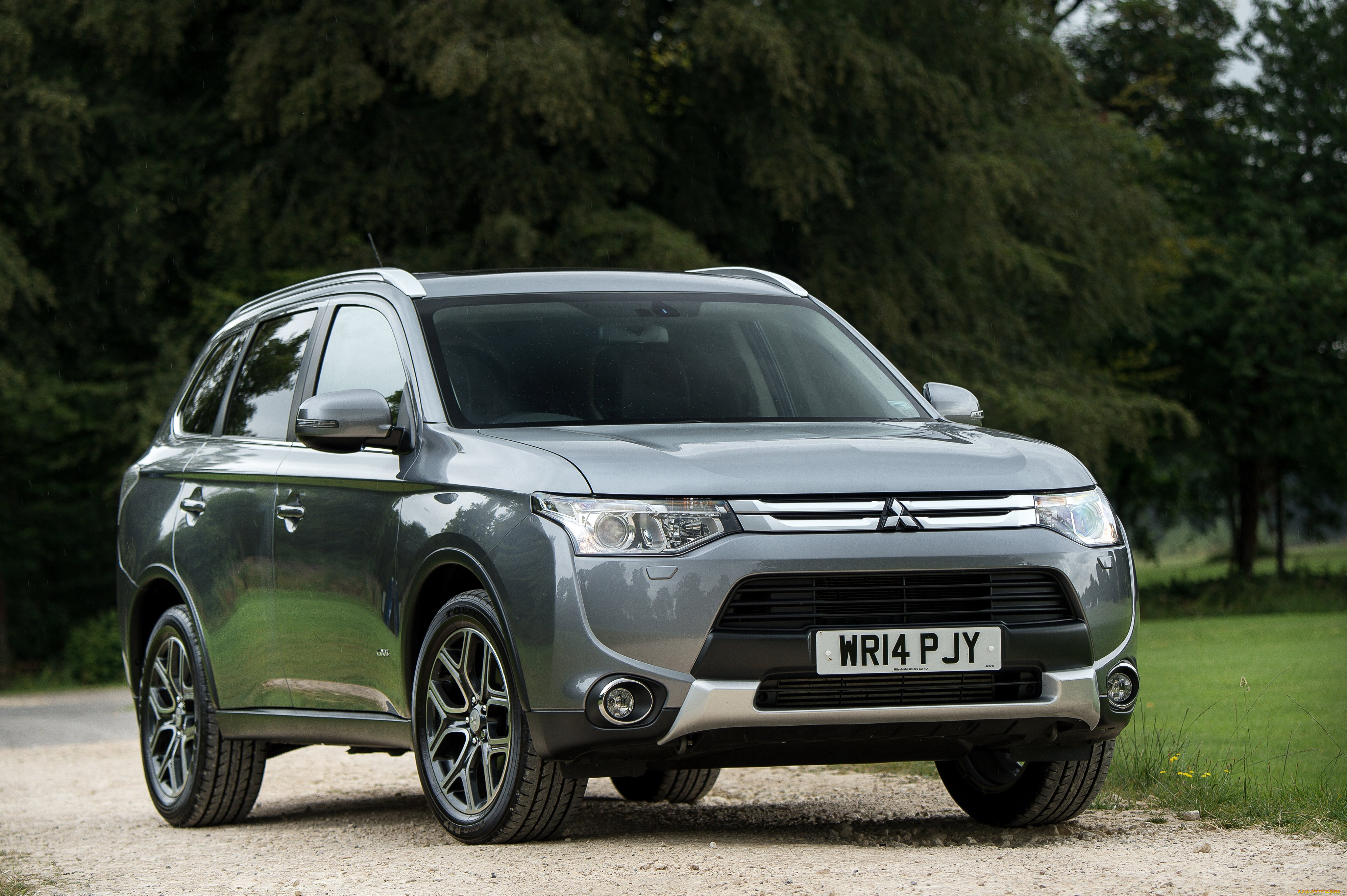 автомобили, mitsubishi, outlander, uk-spec, 2014г, темный