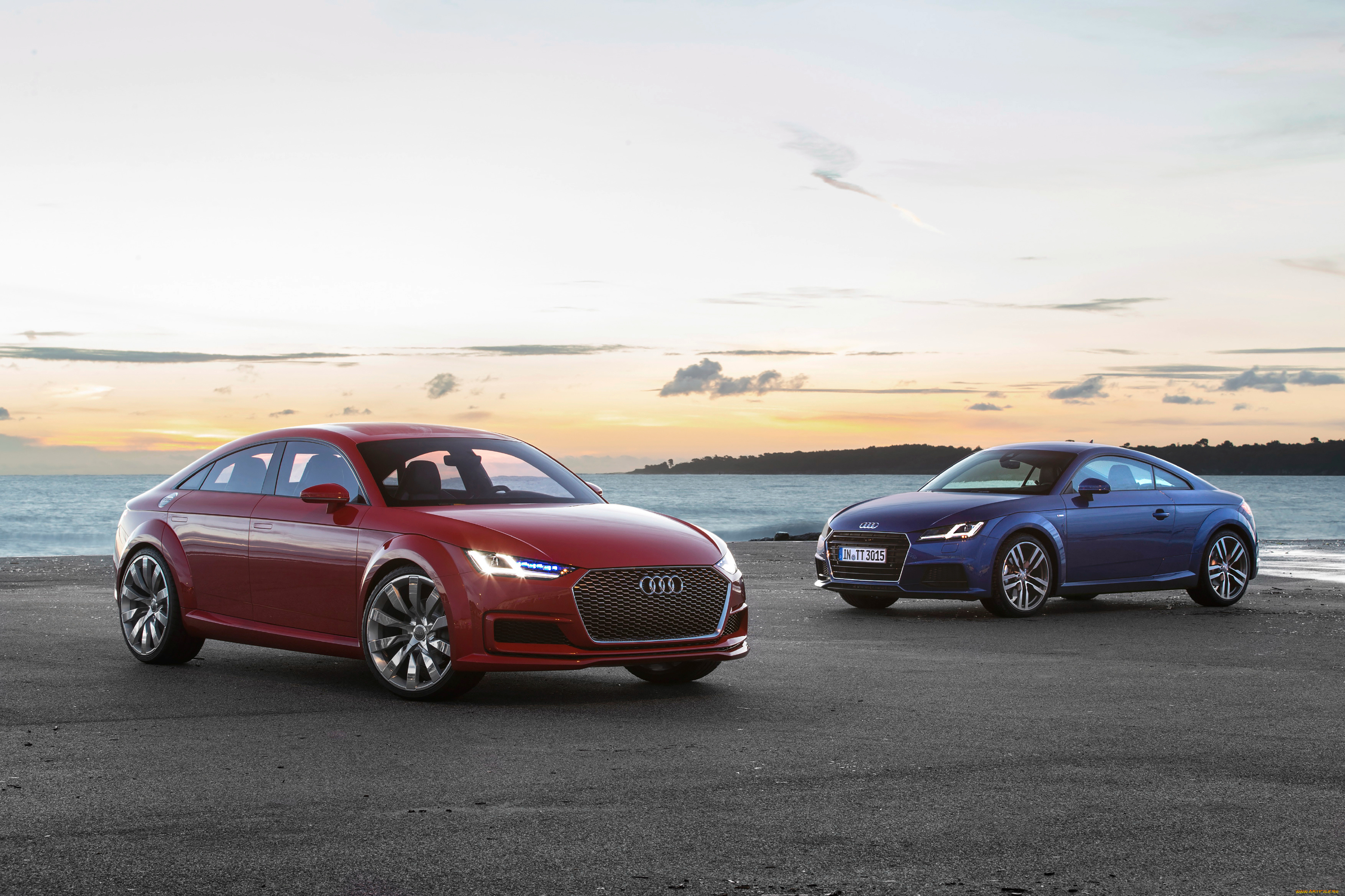 автомобили, audi, tt, 8s, 2014г