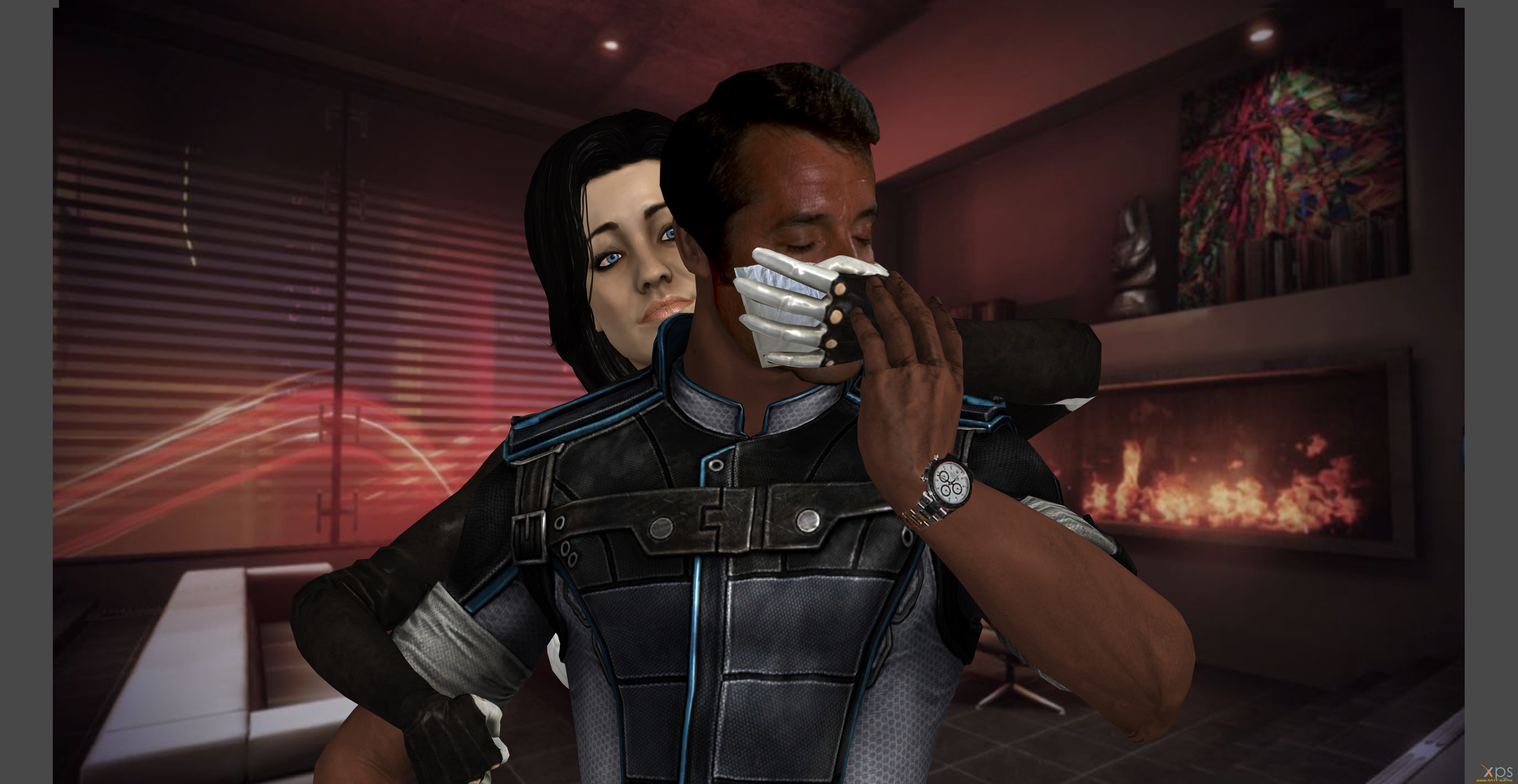 3д, графика, фантазия, , fantasy, взгляд, девушка, мужчина