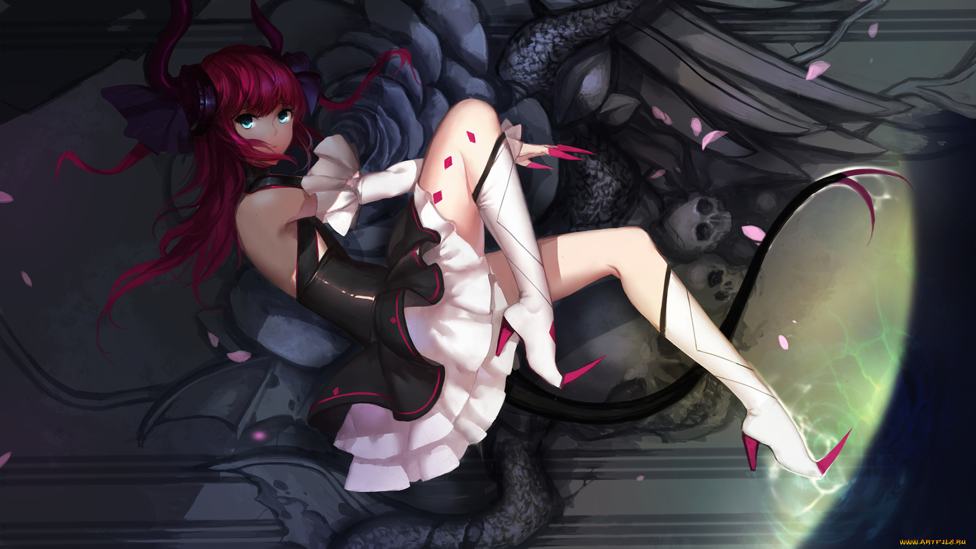 аниме, fate, stay, night, swd3e2, lancer, stay, night, арт, девушка