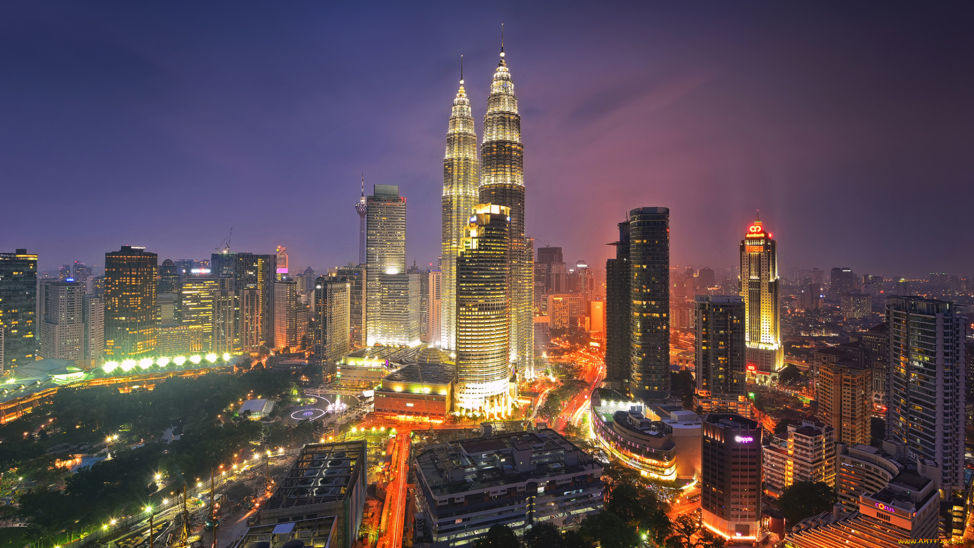 kuala, lumpur, города, куала-лумпур, , малайзия, близнецы, башни