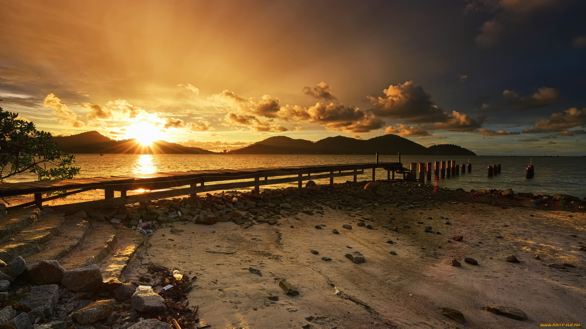 природа, восходы, закаты, рассвет