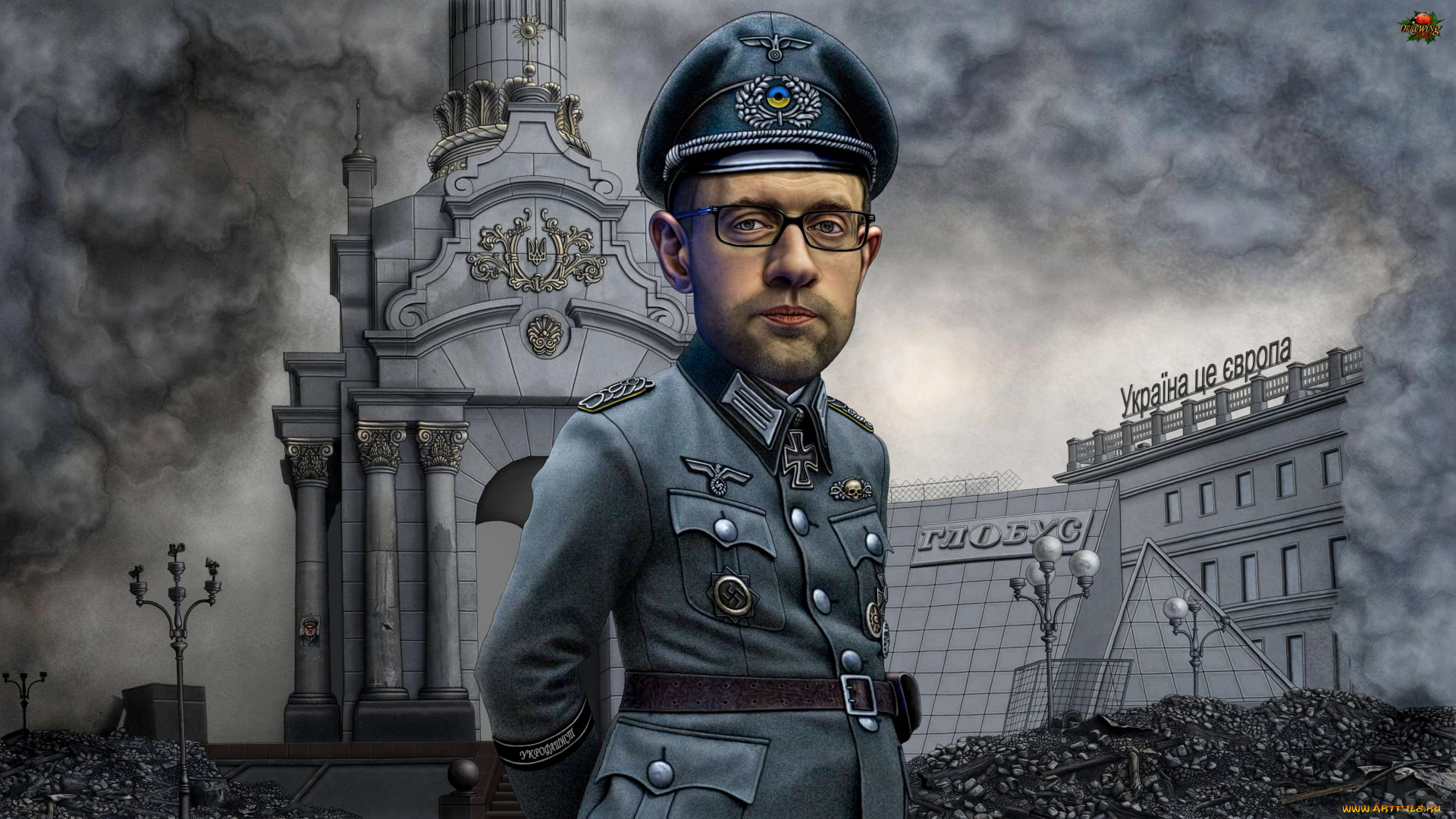 упадок, нации, юмор, и, приколы, майдан, украина, Яценюк