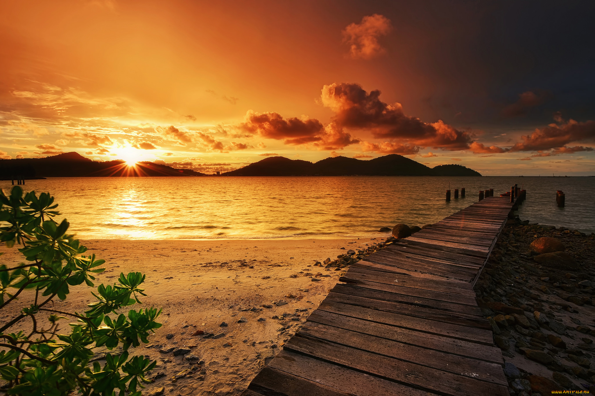 природа, восходы, закаты, рассвет