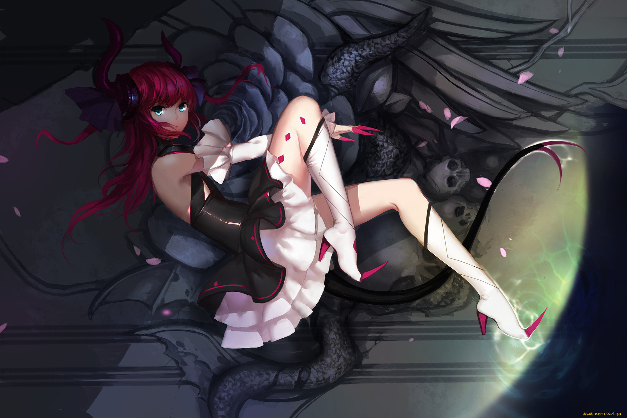 аниме, fate, stay, night, swd3e2, lancer, stay, night, арт, девушка