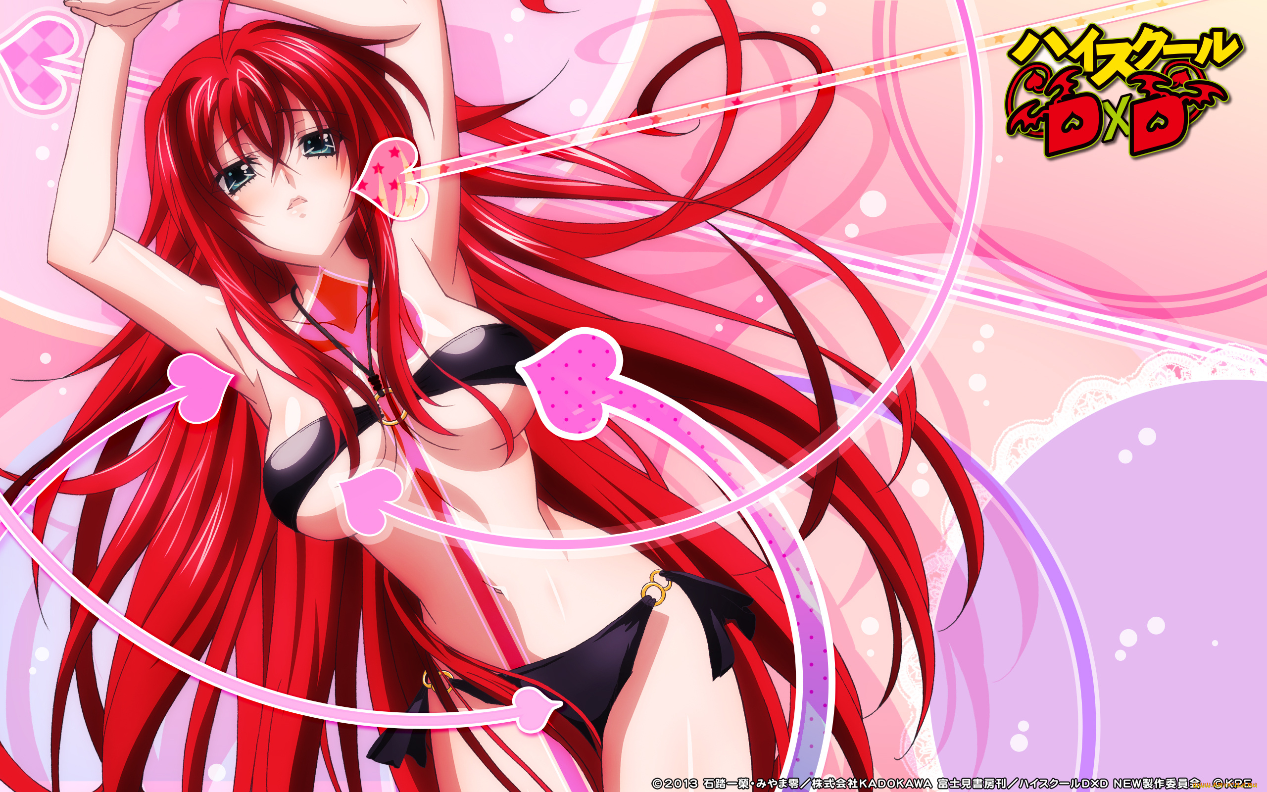 аниме, highschool, dxd, highschool, dxd, девушка, арт, tagme, artist, rias, gremory