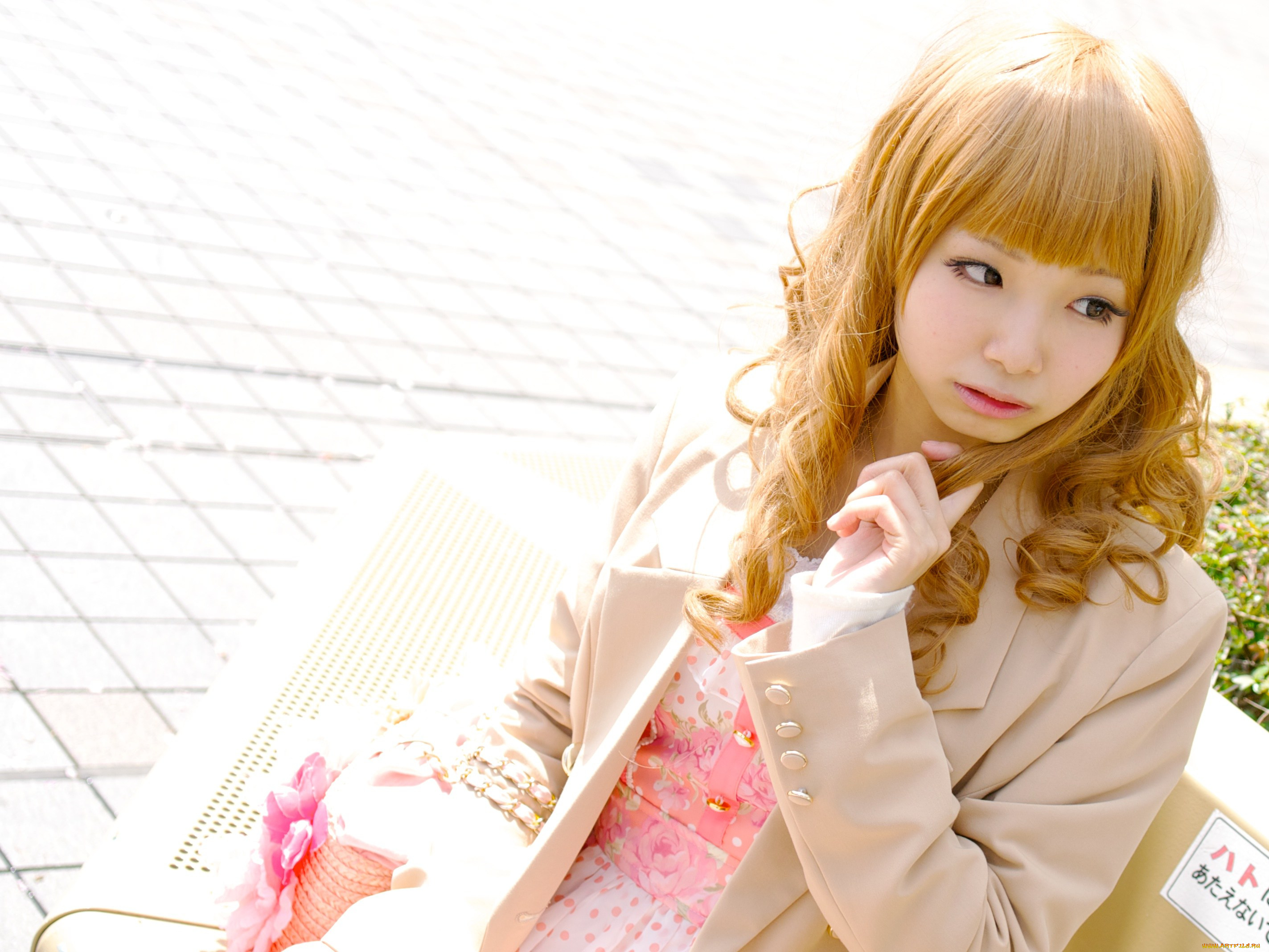 mahore, himemiya, девушки, жакет, рыжая, японка