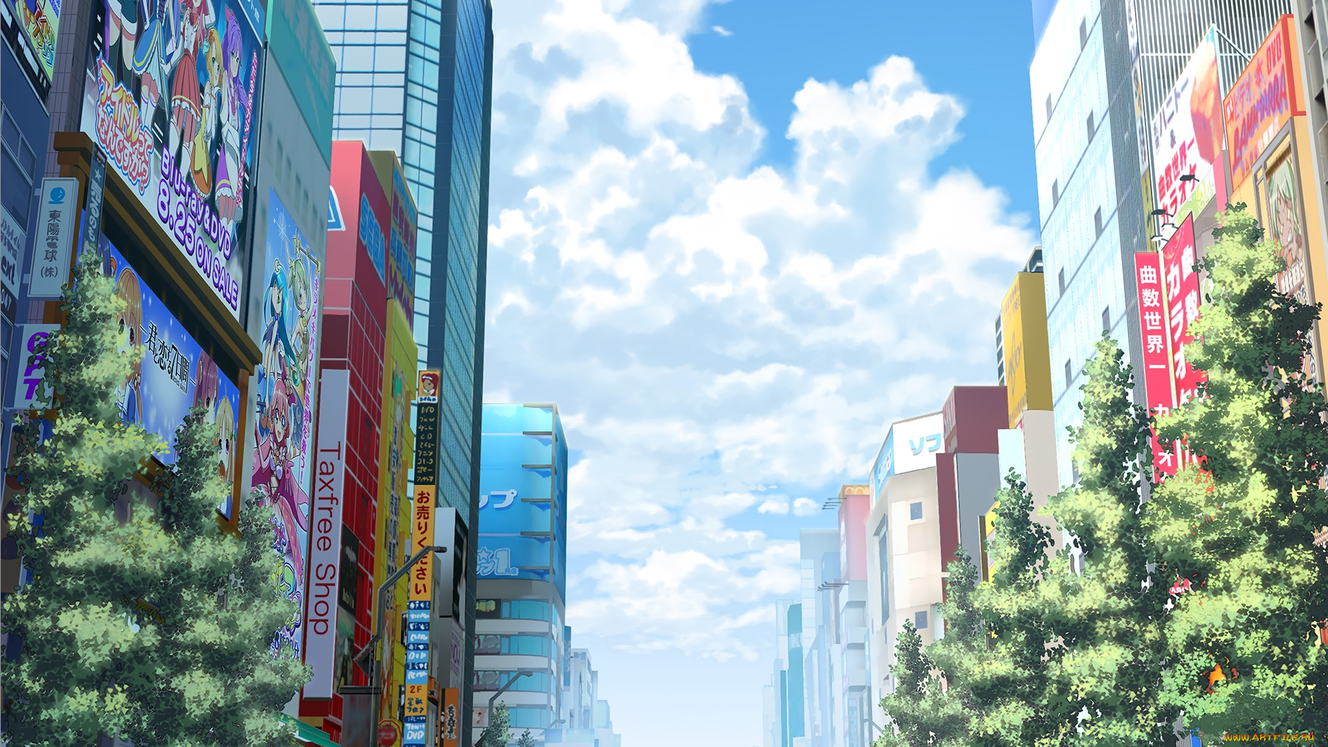 akiba`s, trip, аниме, , undead, &, undressed, город, дома