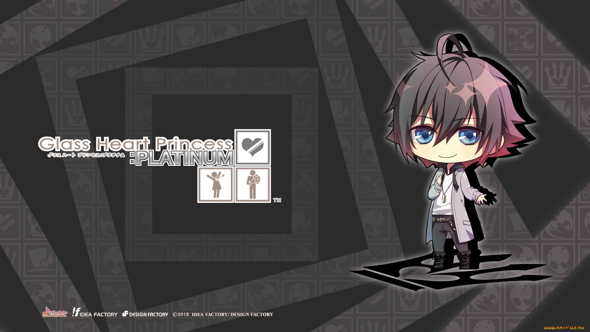 аниме, glass, heart, princess, персонаж