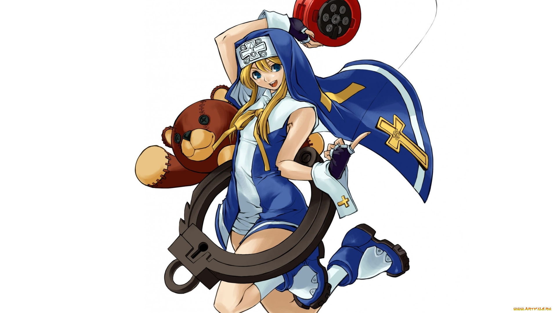 аниме, guilty, gear, девушка