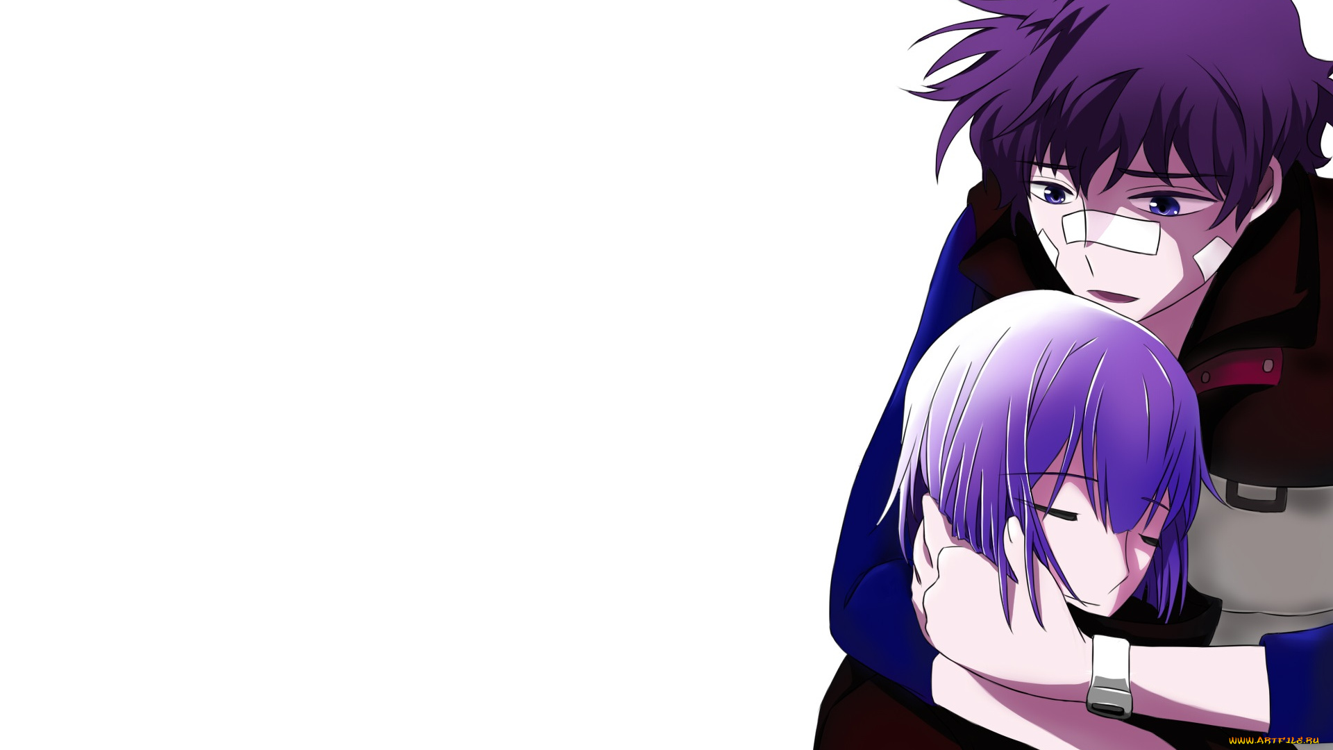 аниме, hamatora, парни