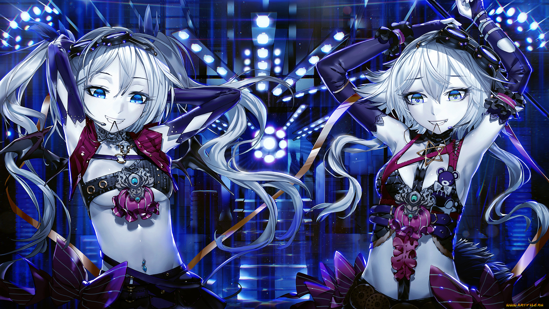 аниме, vocaloid, gumi, hatsune, miku