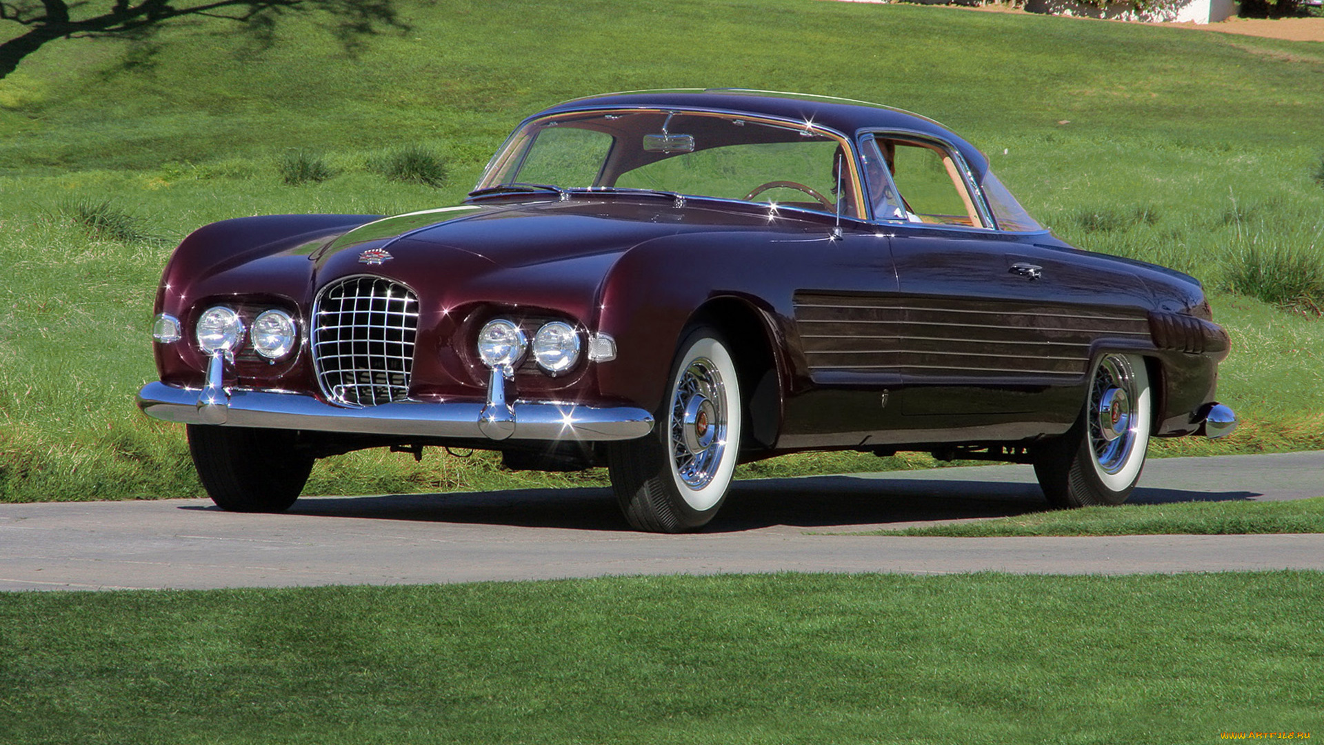 cadillac, series, 62, coupe, concept, 1953, автомобили, cadillac, coupe, series, 62, 1953, concept