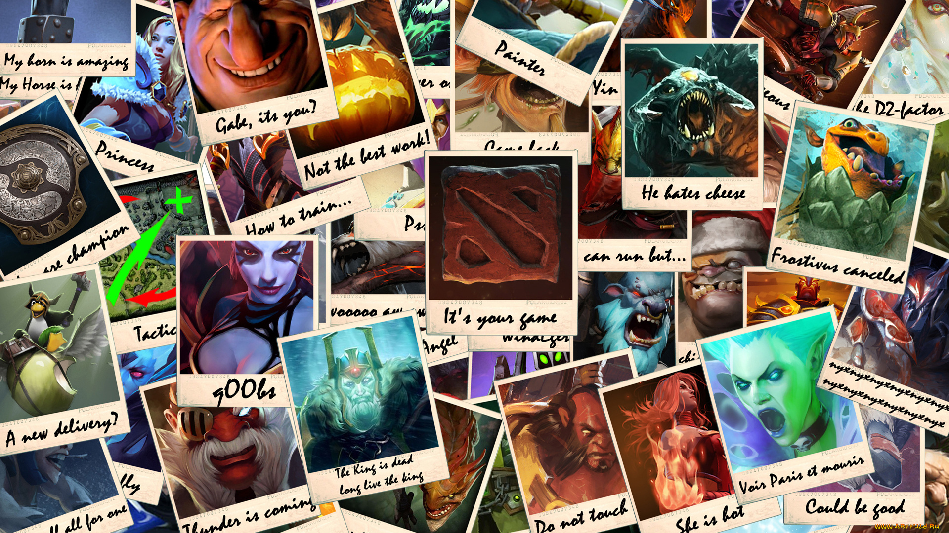 видео, игры, dota, 2, онлайн, ролевая, 2, dota