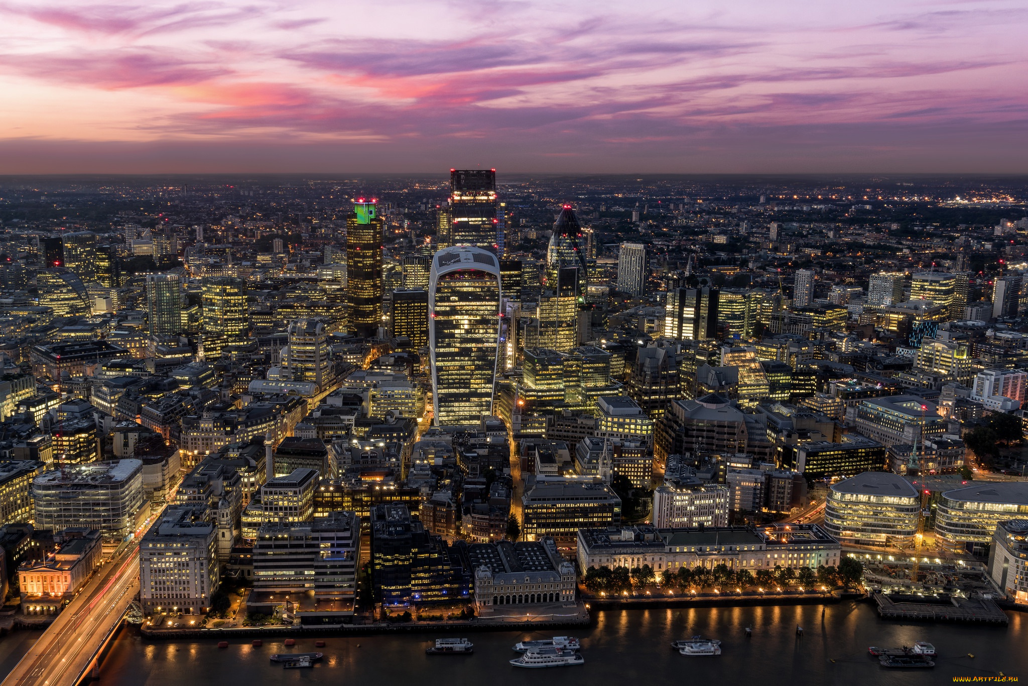 города, лондон, , великобритания, город, дома