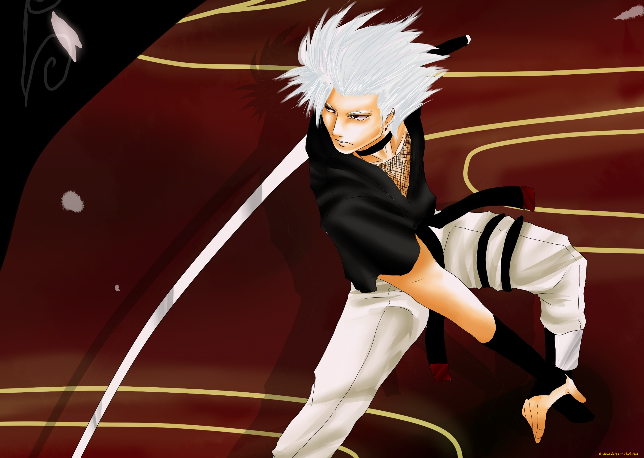 аниме, guilty, gear, chipp, zanuff