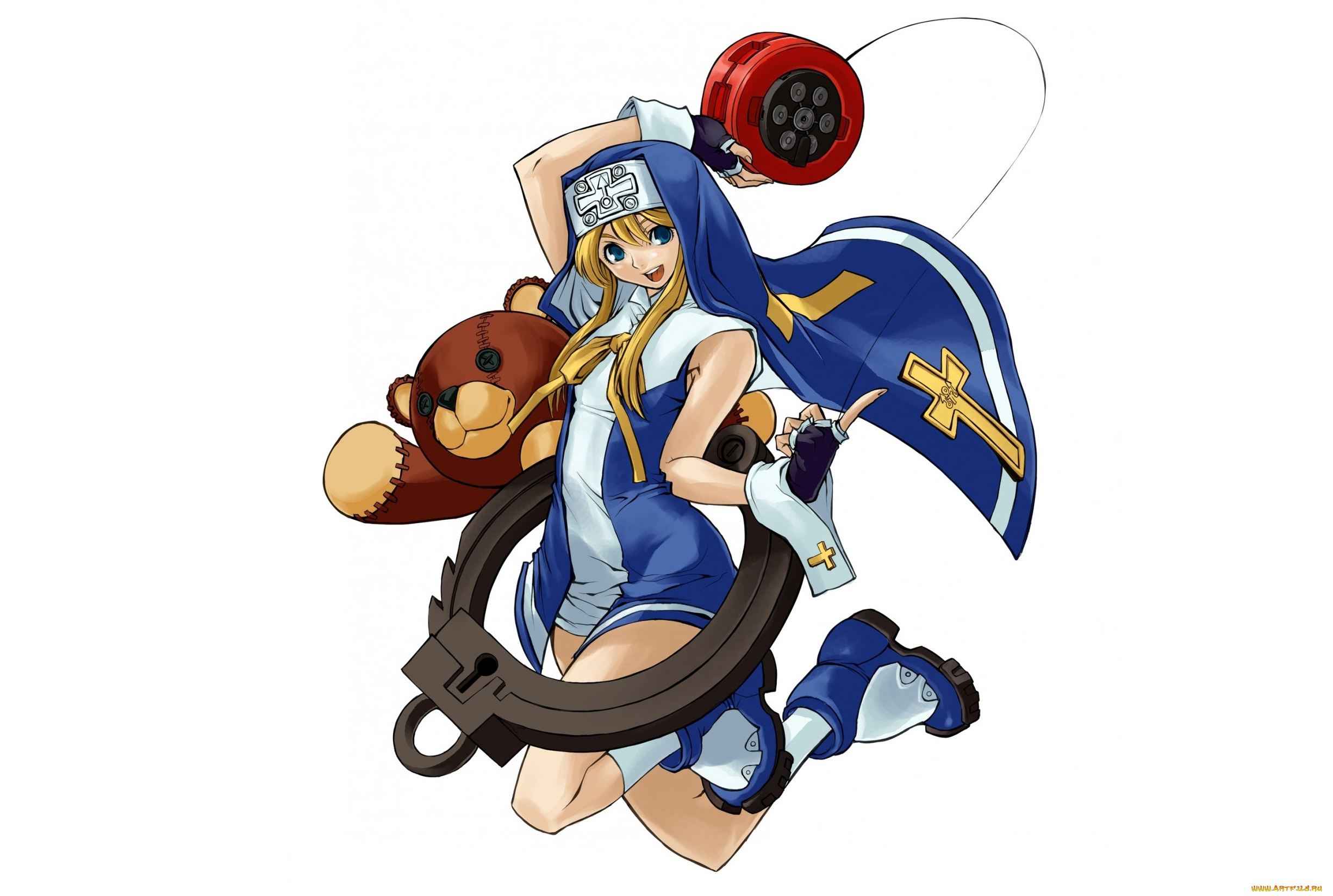 аниме, guilty, gear, девушка