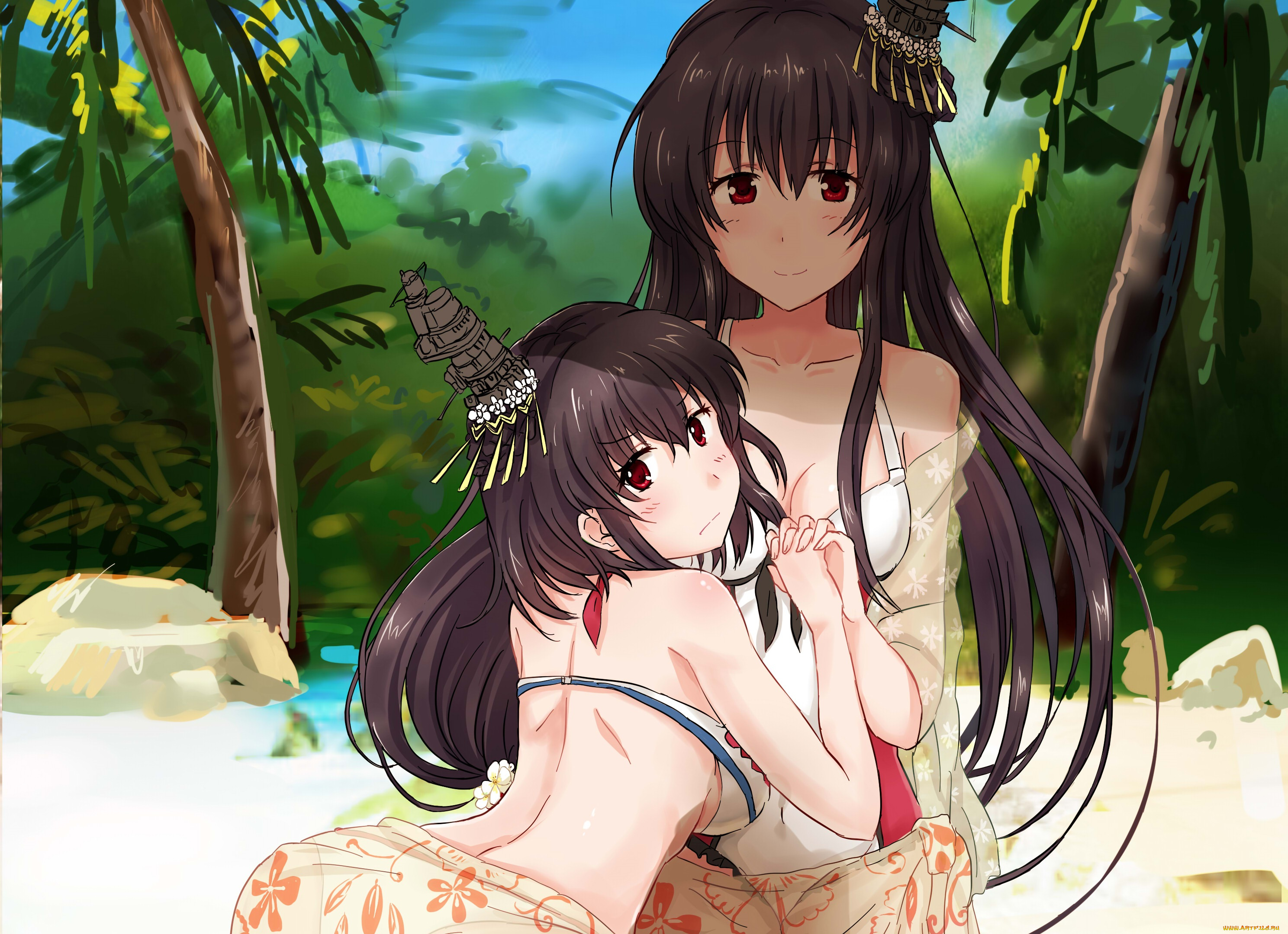 аниме, kantai, collection, девушки