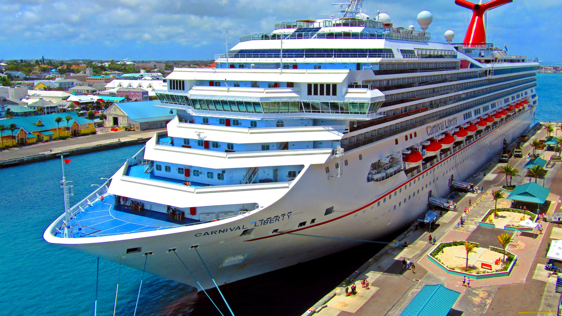 carnival, liberty, корабли, лайнеры, круиз, лайнер