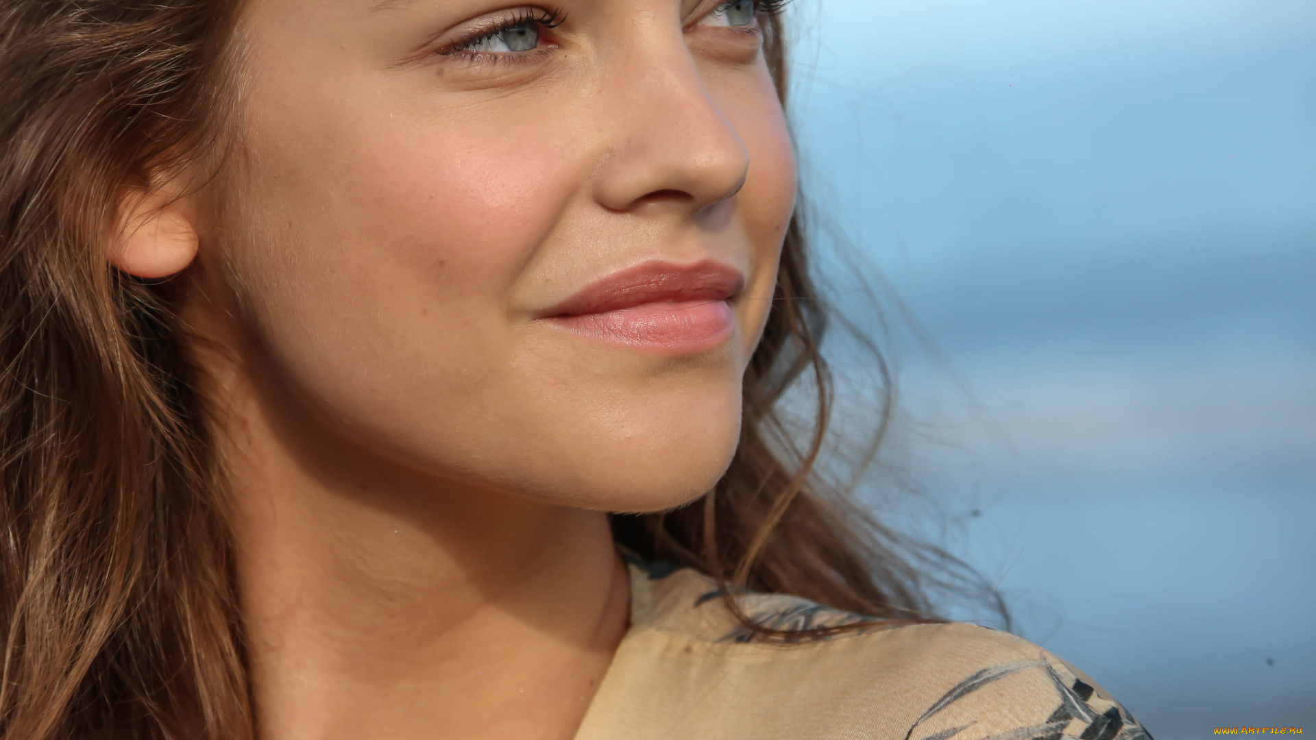 девушки, barbara, palvin, модель, лицо, улыбка