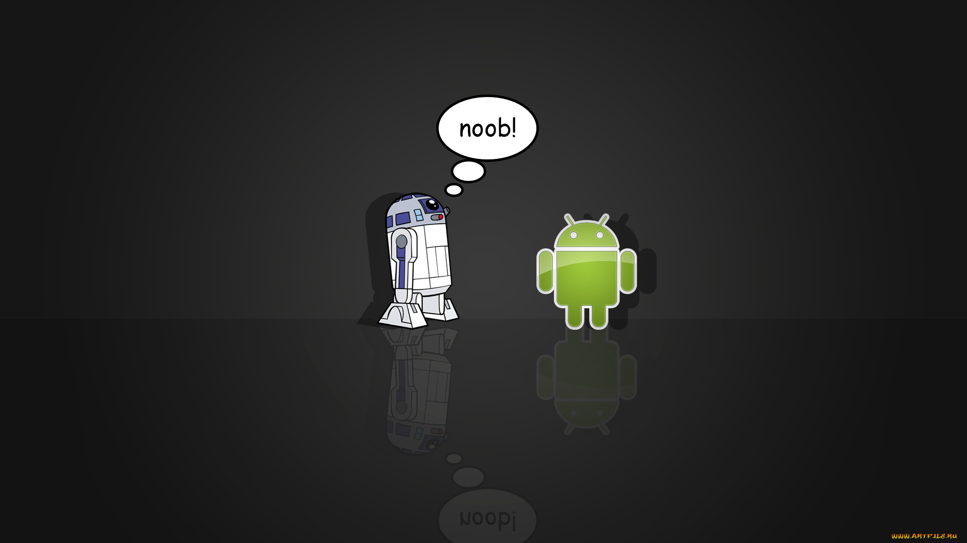 компьютеры, android, фон, логотип