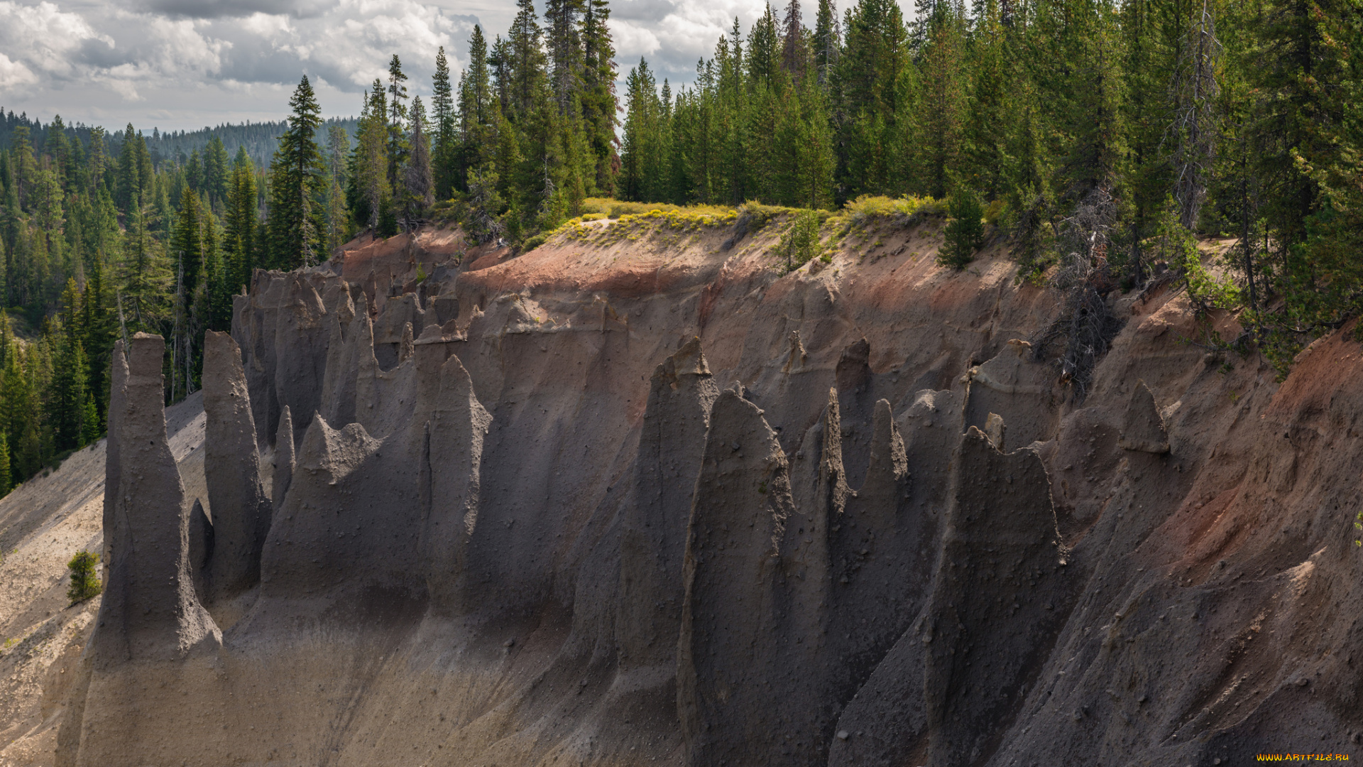 природа, горы, простор