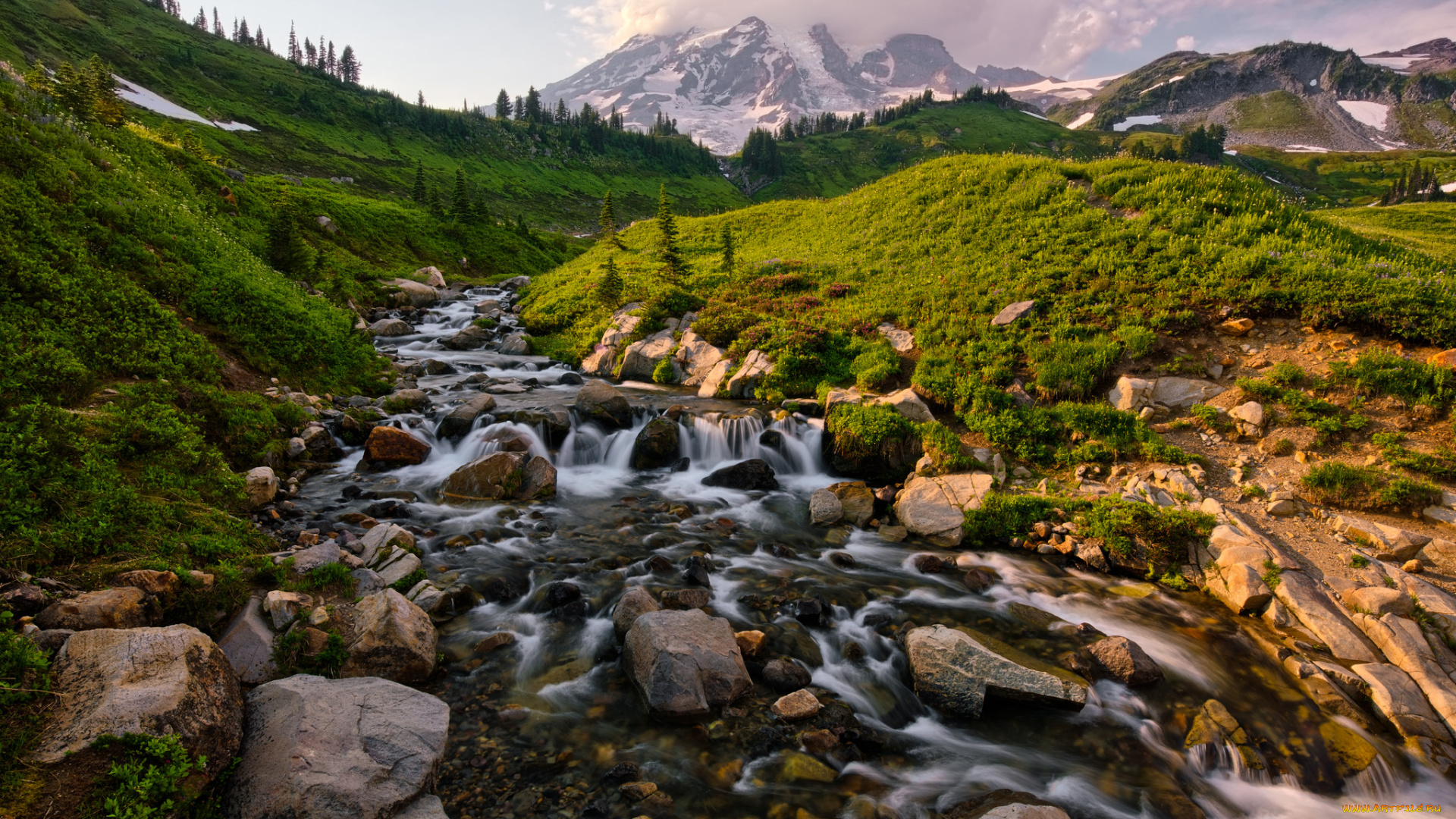 природа, реки, озера, простор