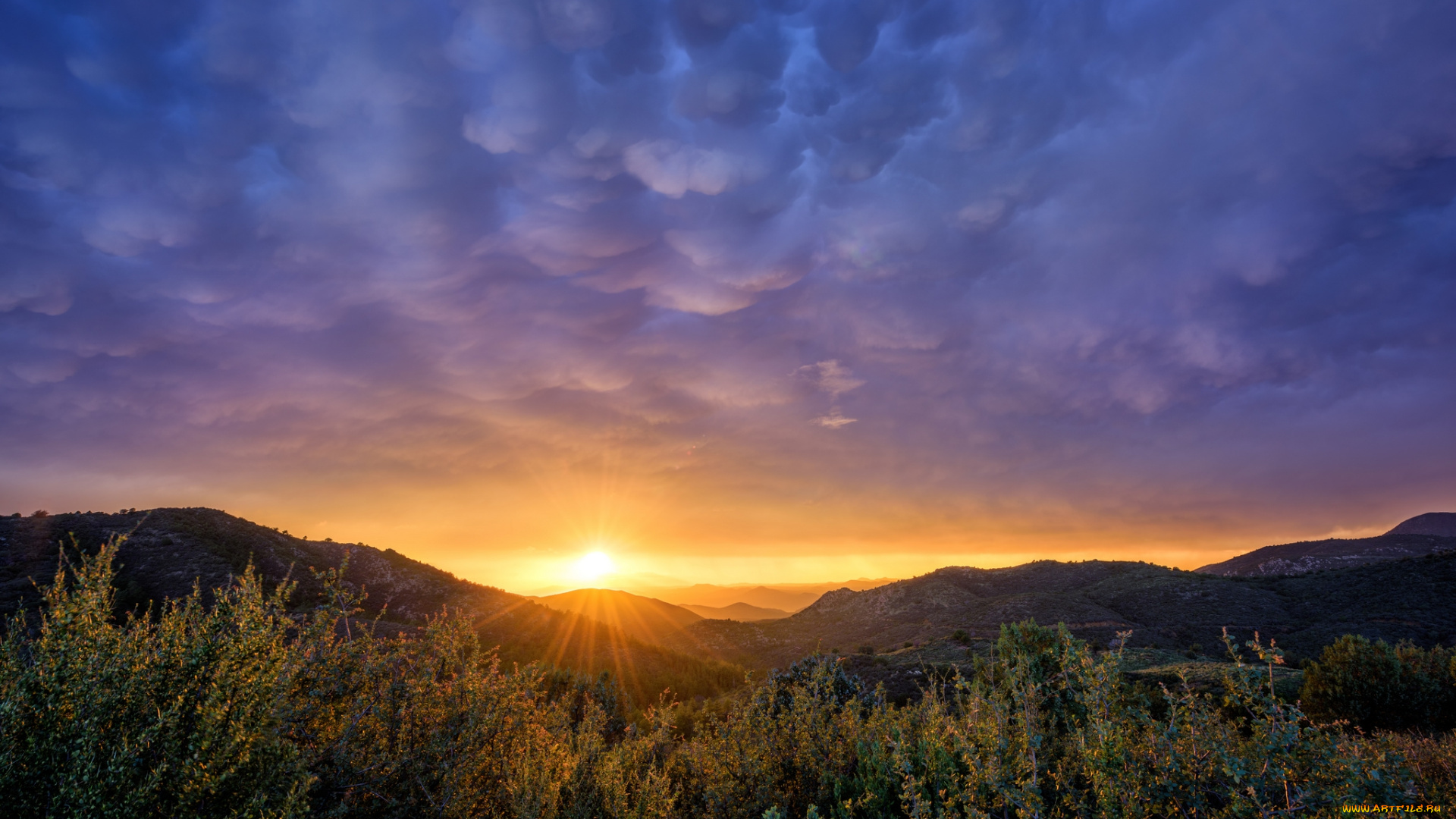 природа, восходы, закаты, простор