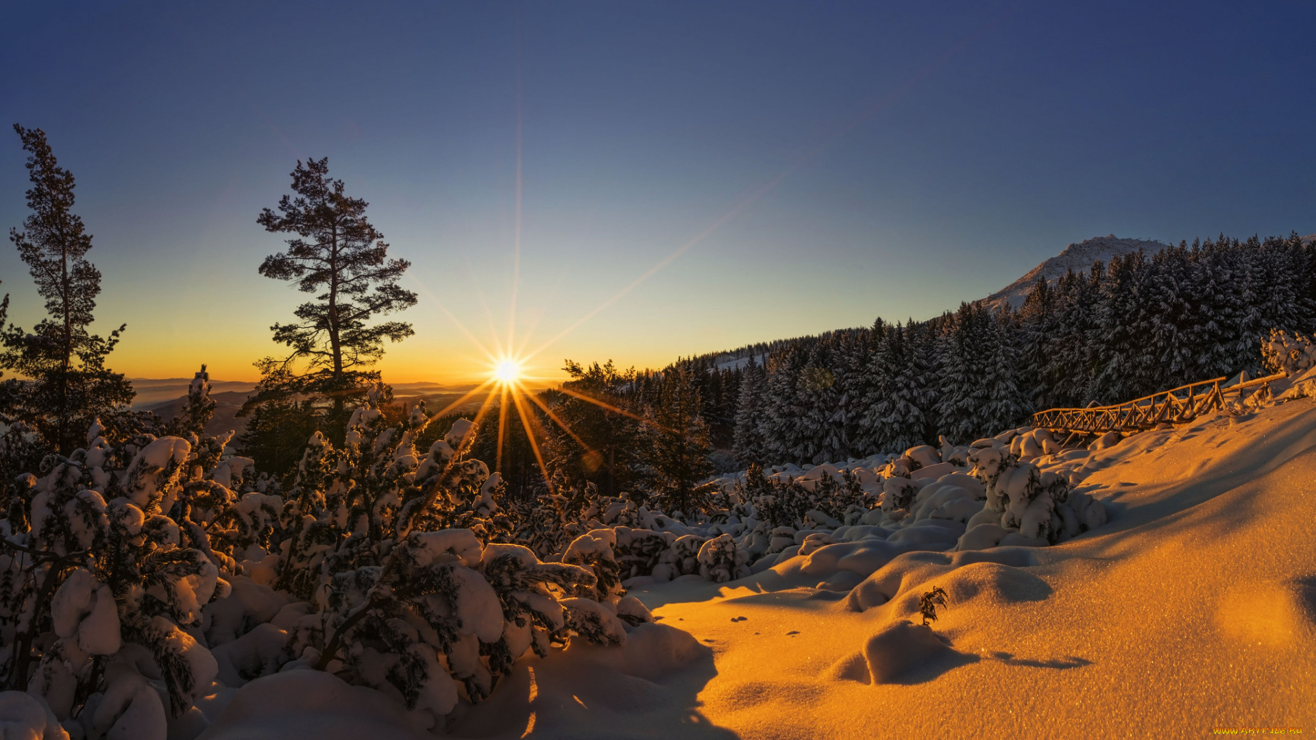 природа, восходы, закаты, простор