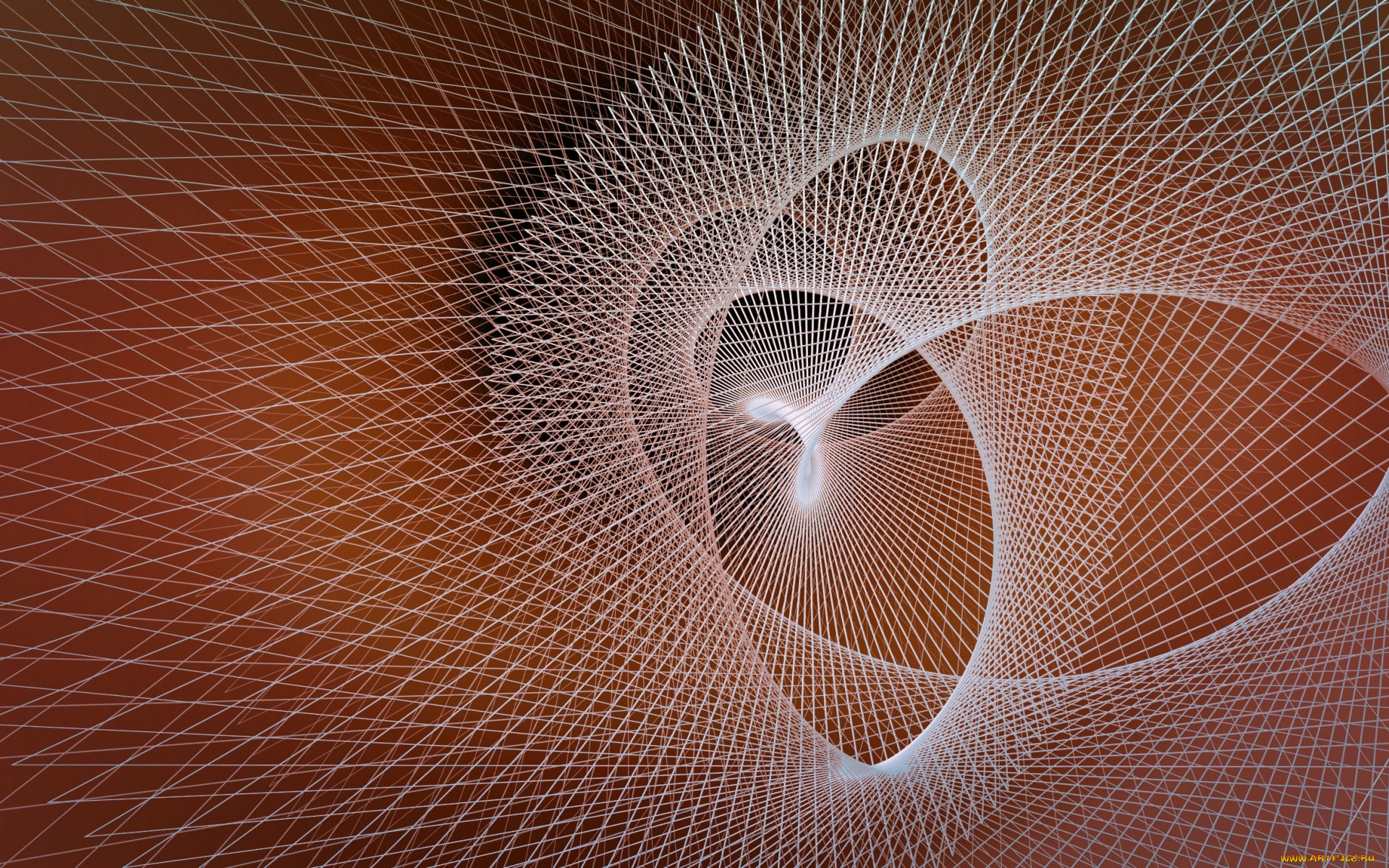 3д, графика, фракталы, , fractal, геометрия, фрактал, линии, фон