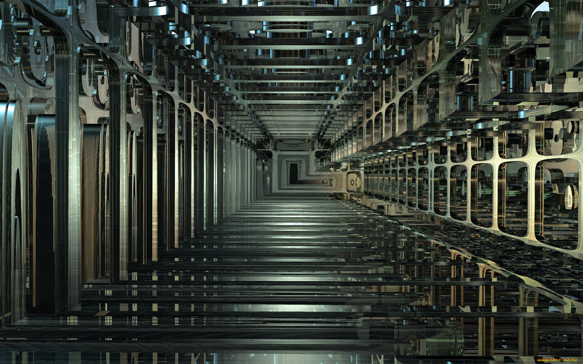 3д, графика, моделирование, , modeling, тоннель