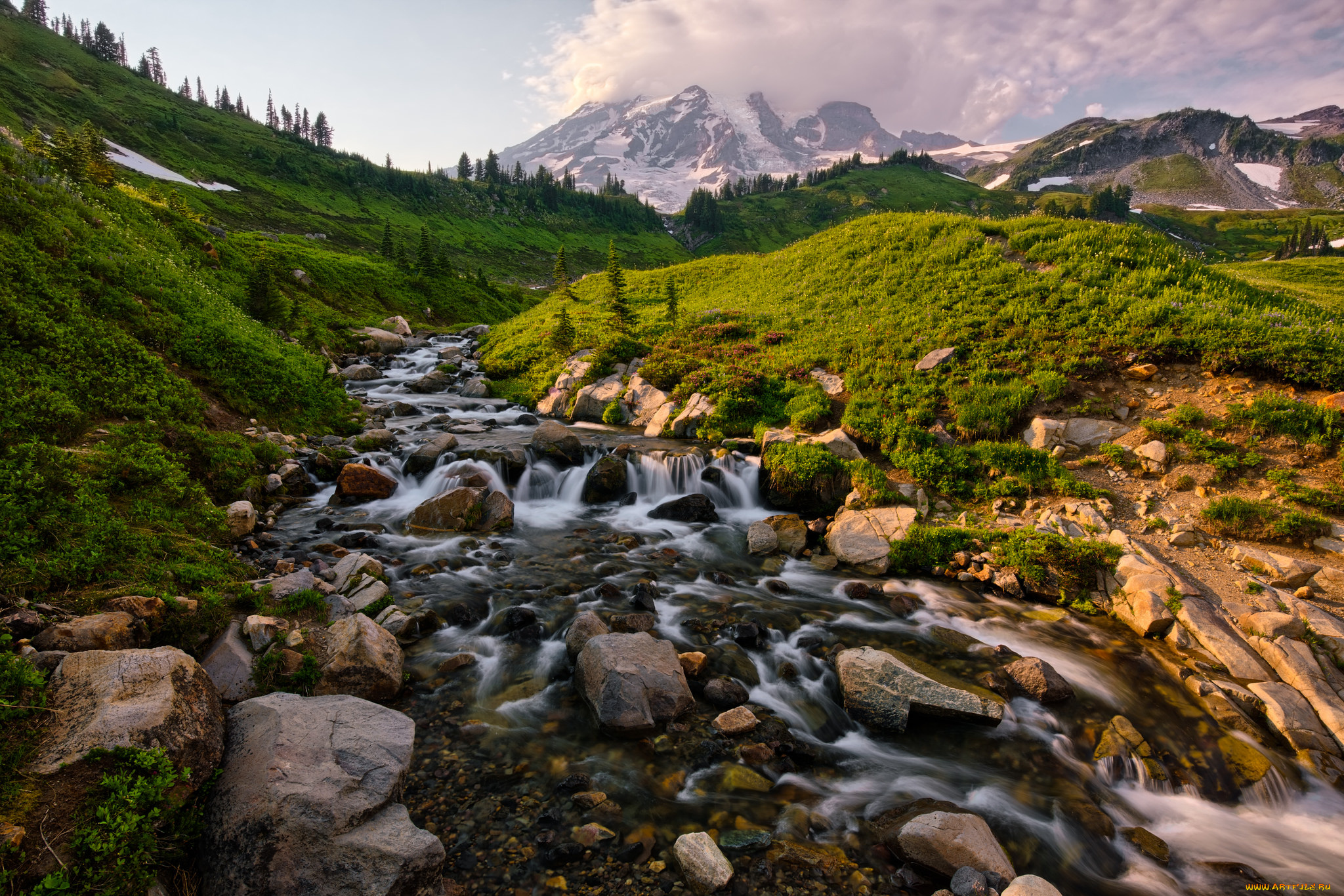 природа, реки, озера, простор