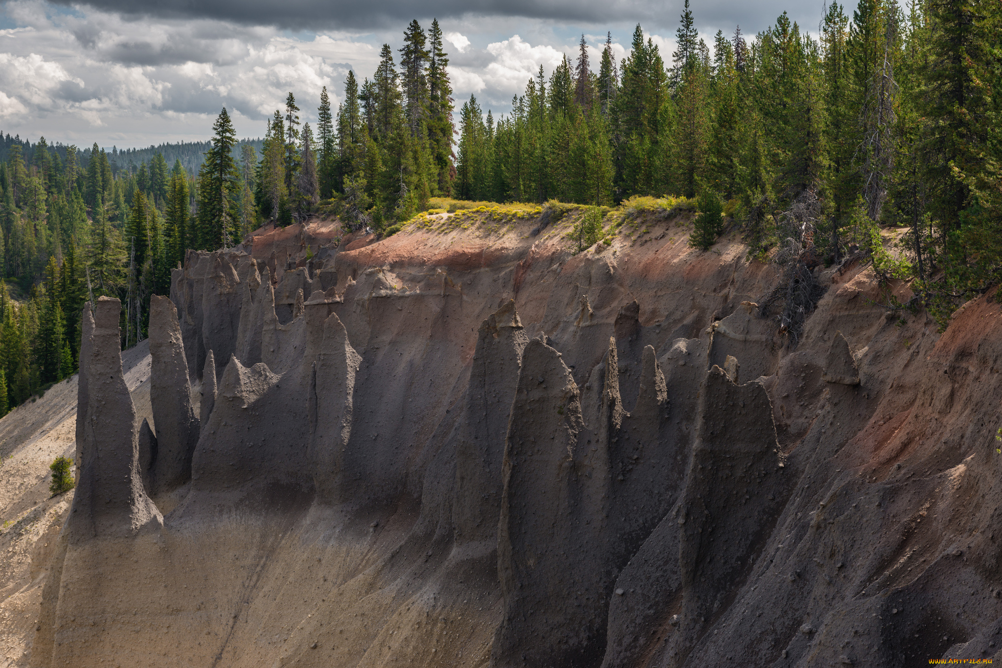 природа, горы, простор