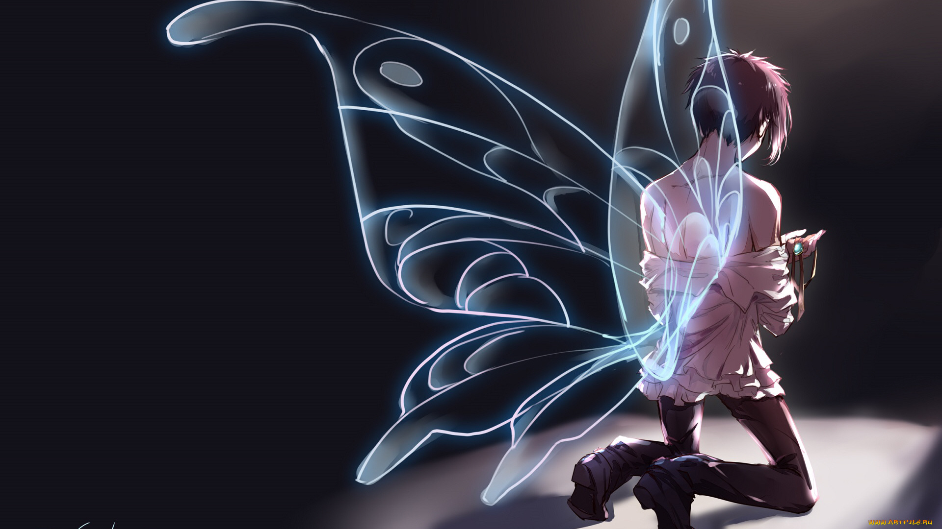 аниме, bungou, stray, dogs, акутагава, рюноске