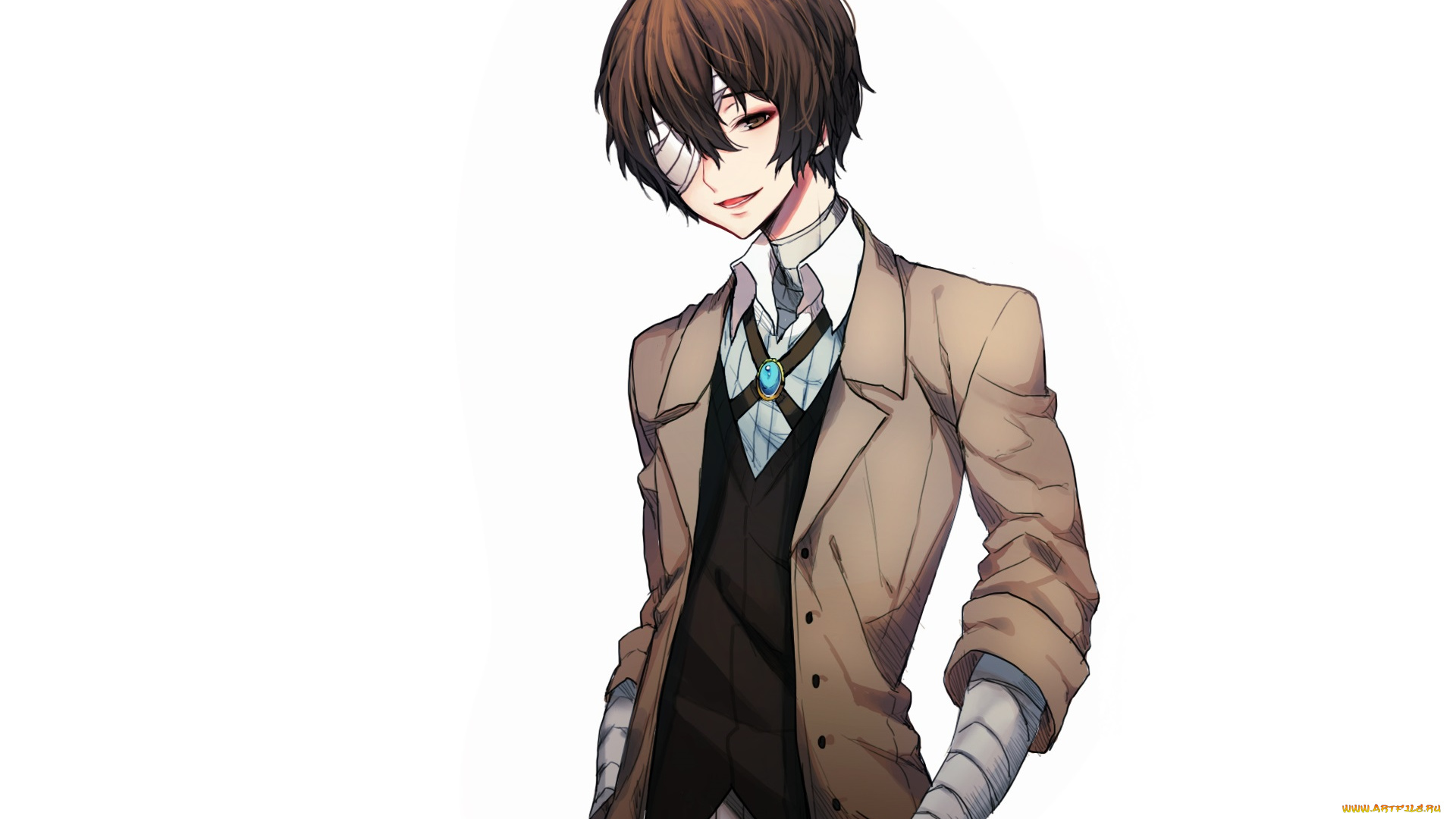 аниме, bungou, stray, dogs, бродячие, псы, литературные, гении