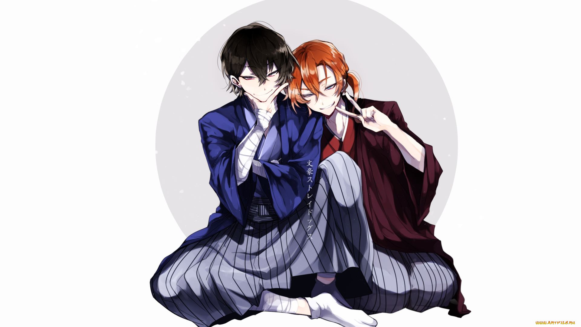 аниме, bungou, stray, dogs, бродячие, псы, литературные, гении