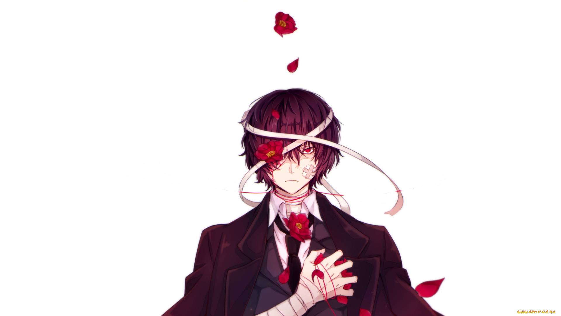 аниме, bungou, stray, dogs, бродячие, псы, литературные, гении