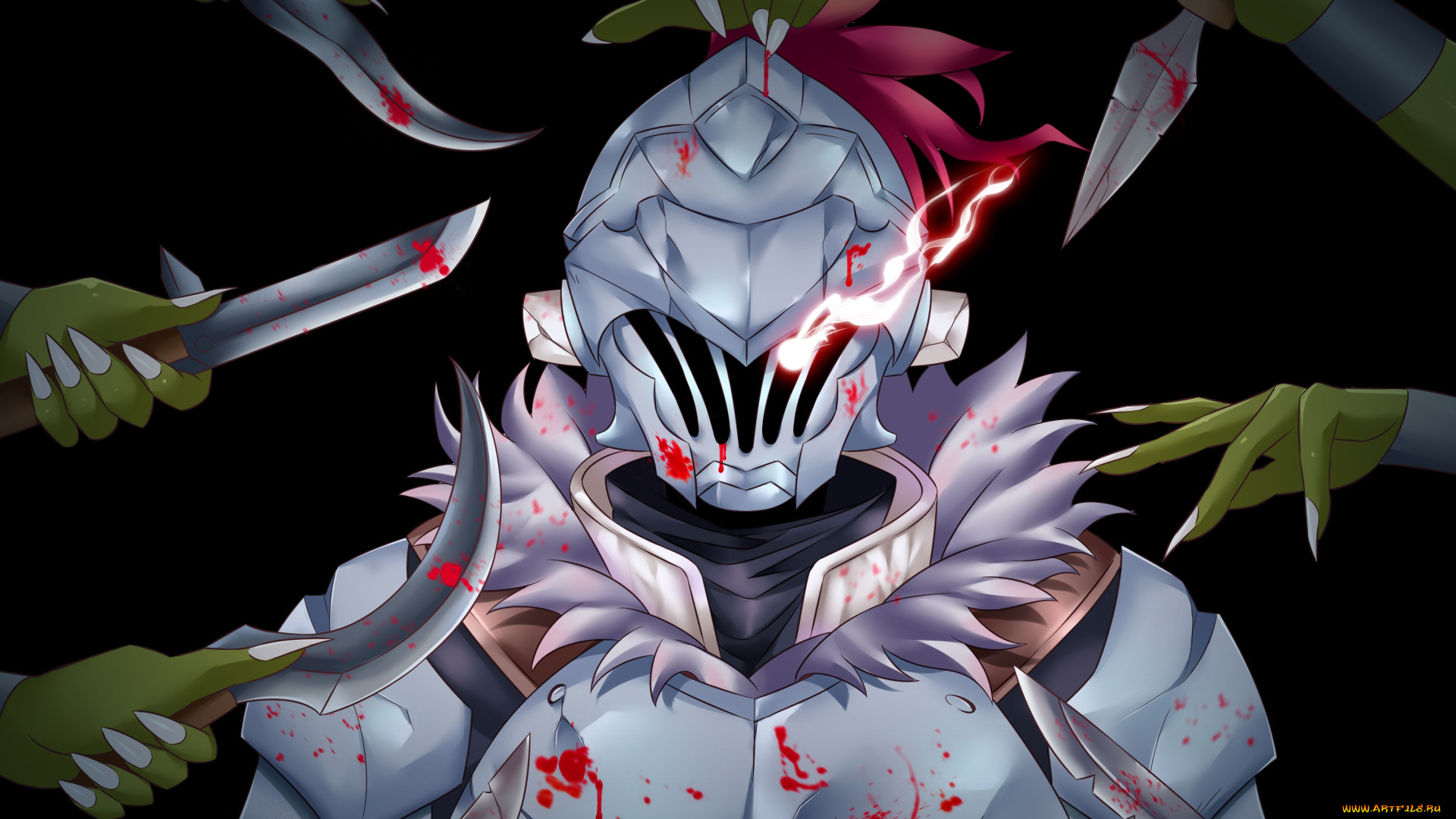 аниме, goblin, slayer, убийца, гоблинов