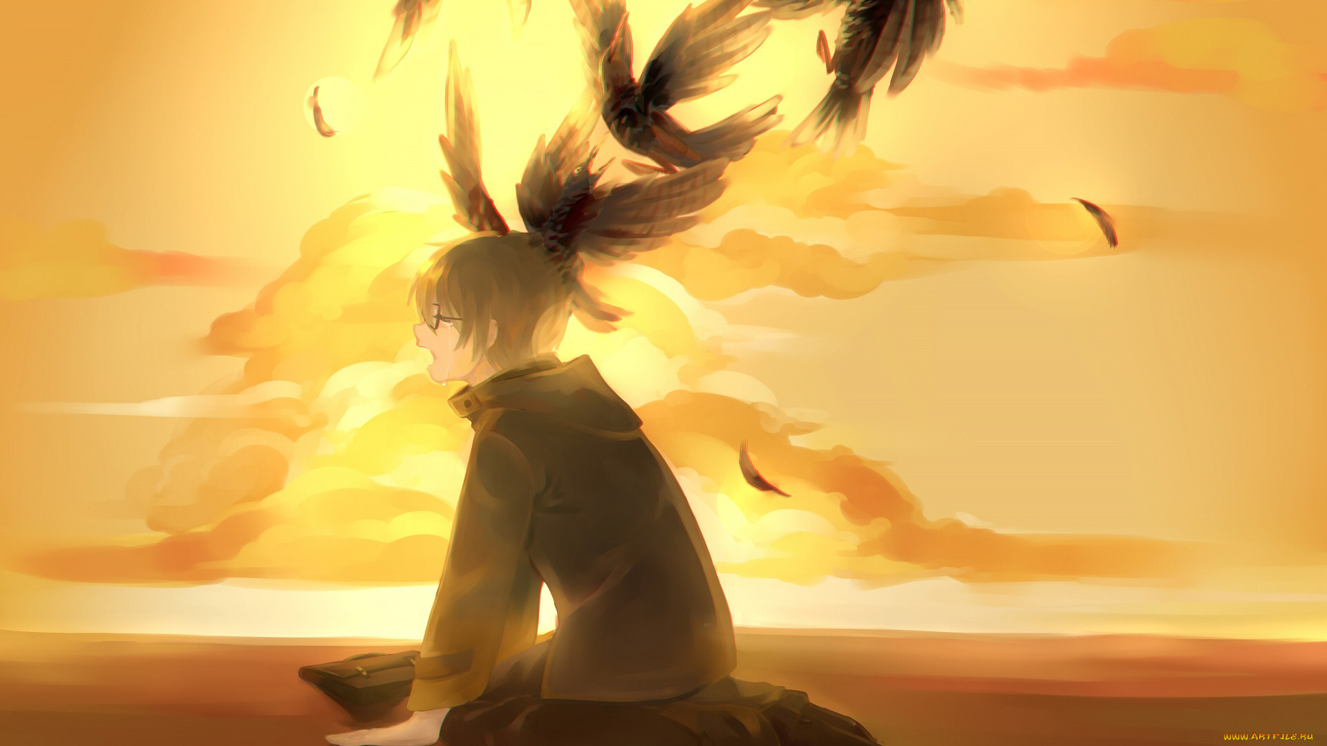 аниме, sangatsu, no, lion, мартовский, лев