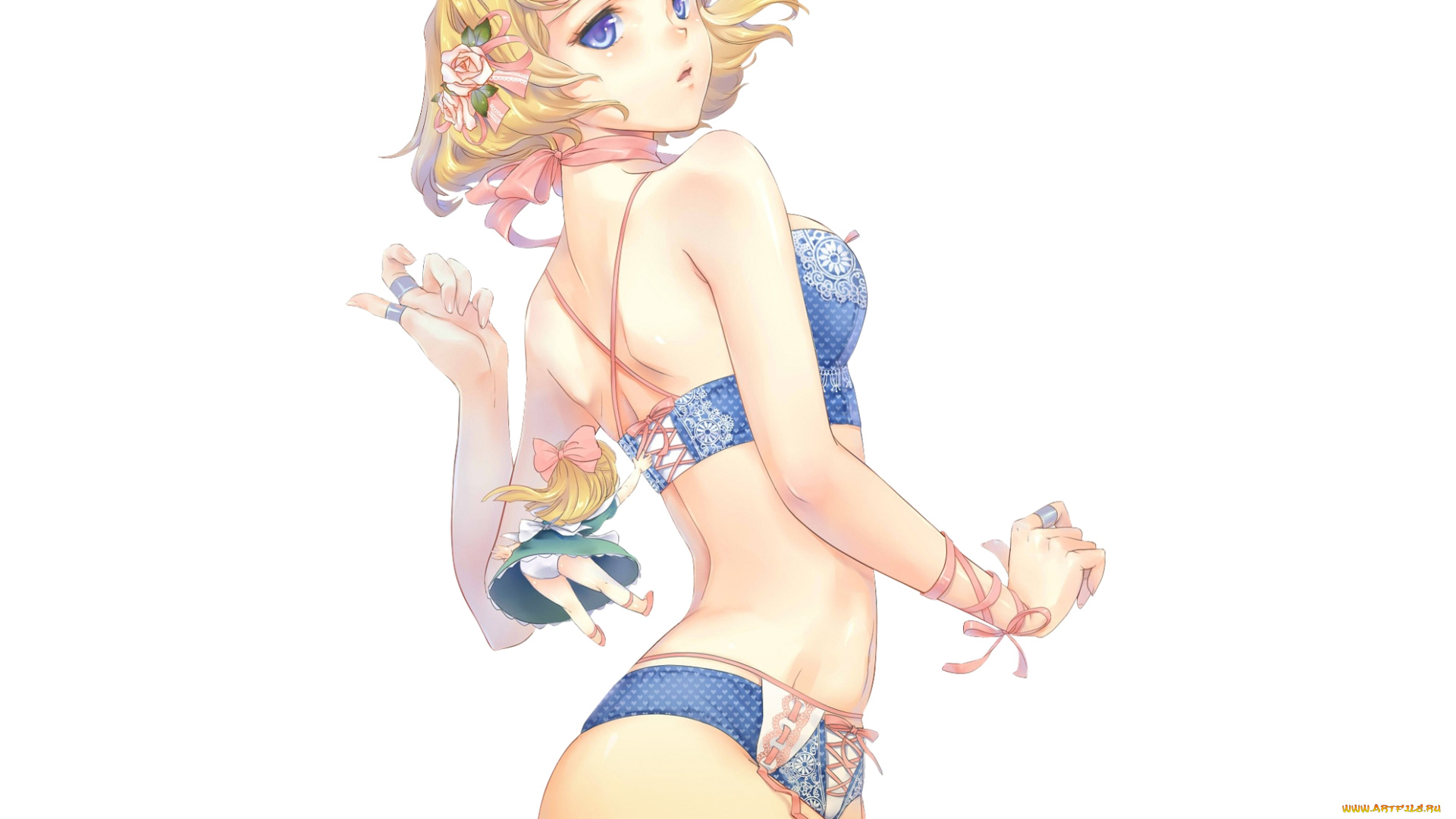 аниме, touhou, alice, margatroid, esha, shanghai, doll