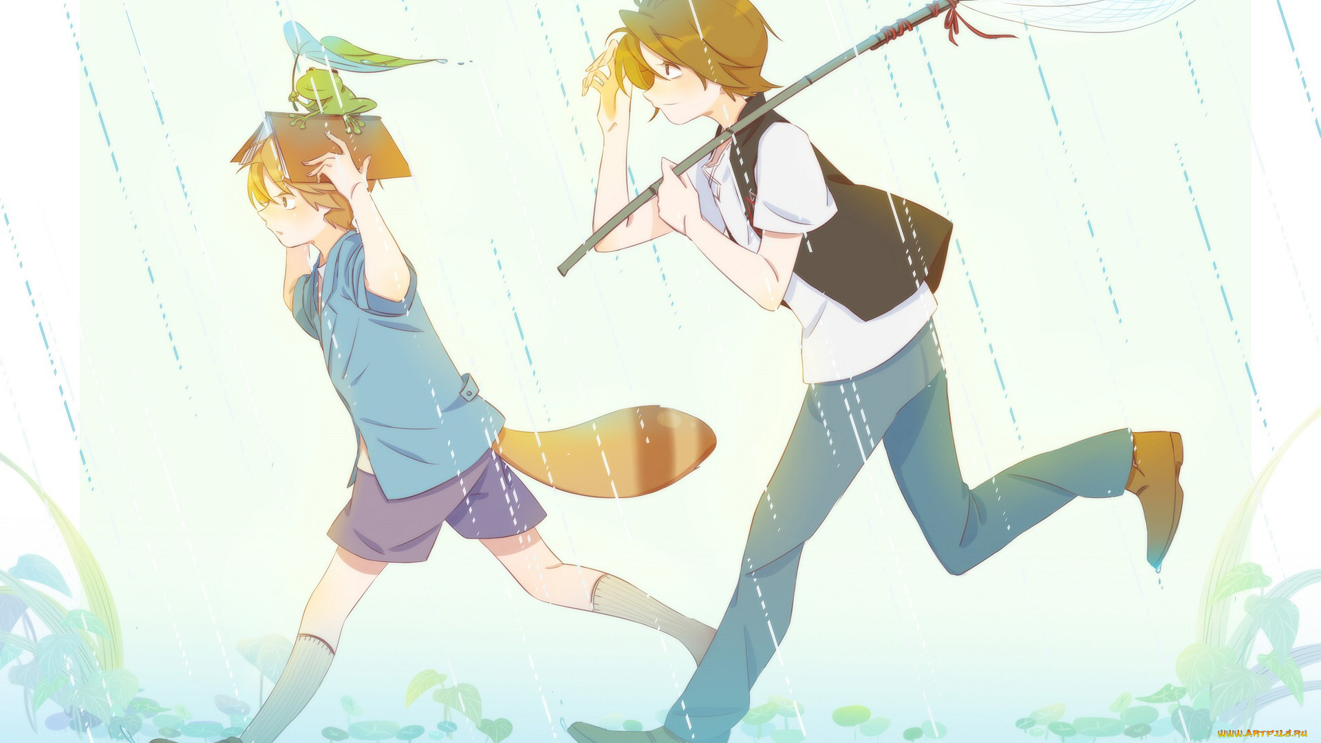 аниме, uchouten, kazoku, , the, eccentric, family, uchouten, kazoku