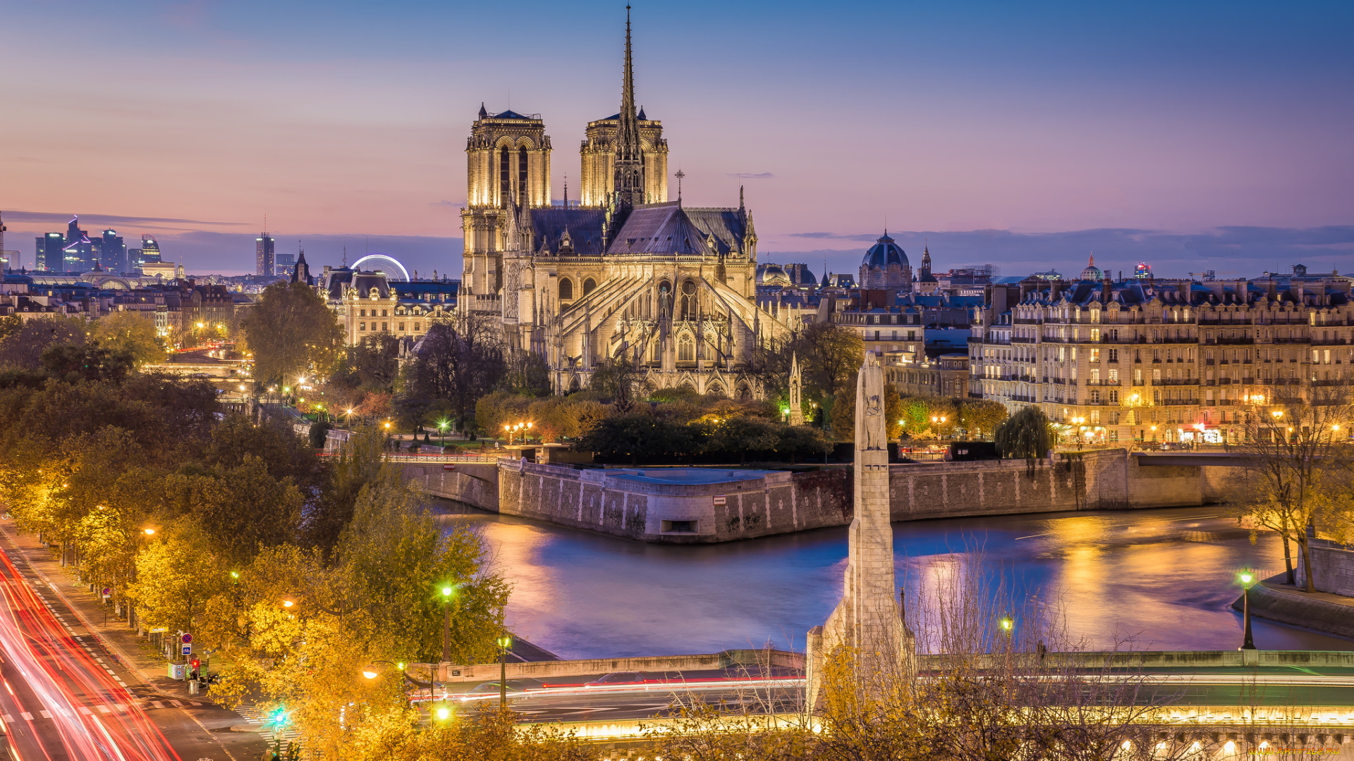 cath&, 233, drale, notre-dame, города, париж, , франция, простор