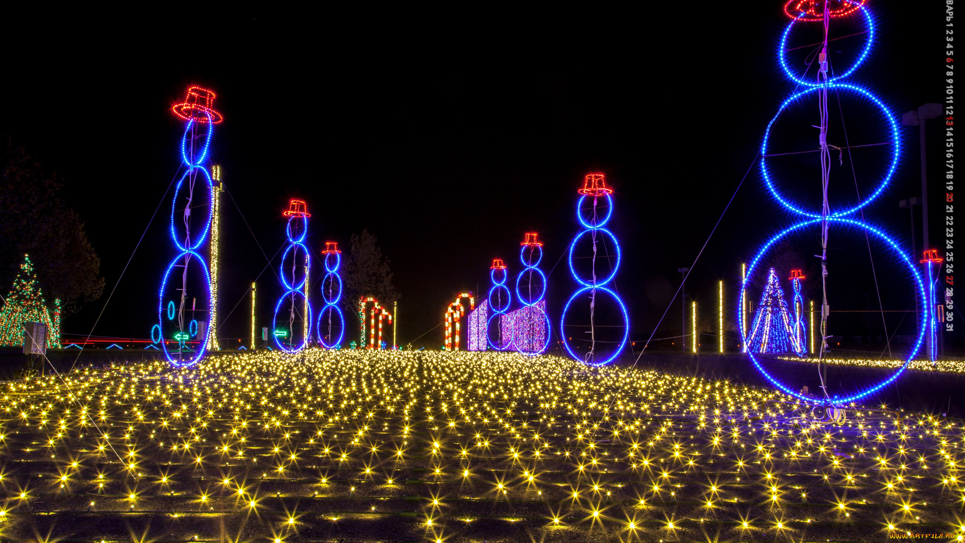 календари, праздники, , салюты, гирлянда