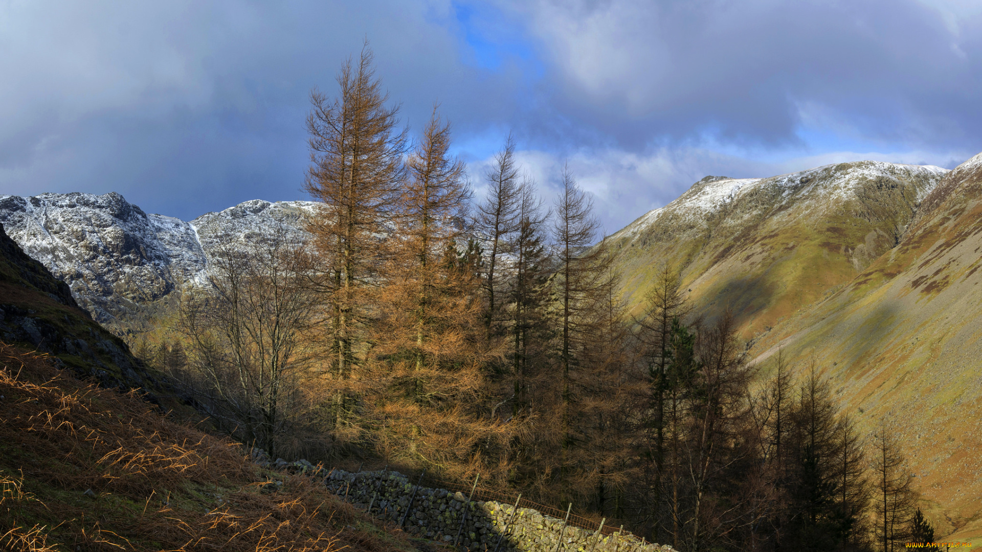 природа, горы, простор