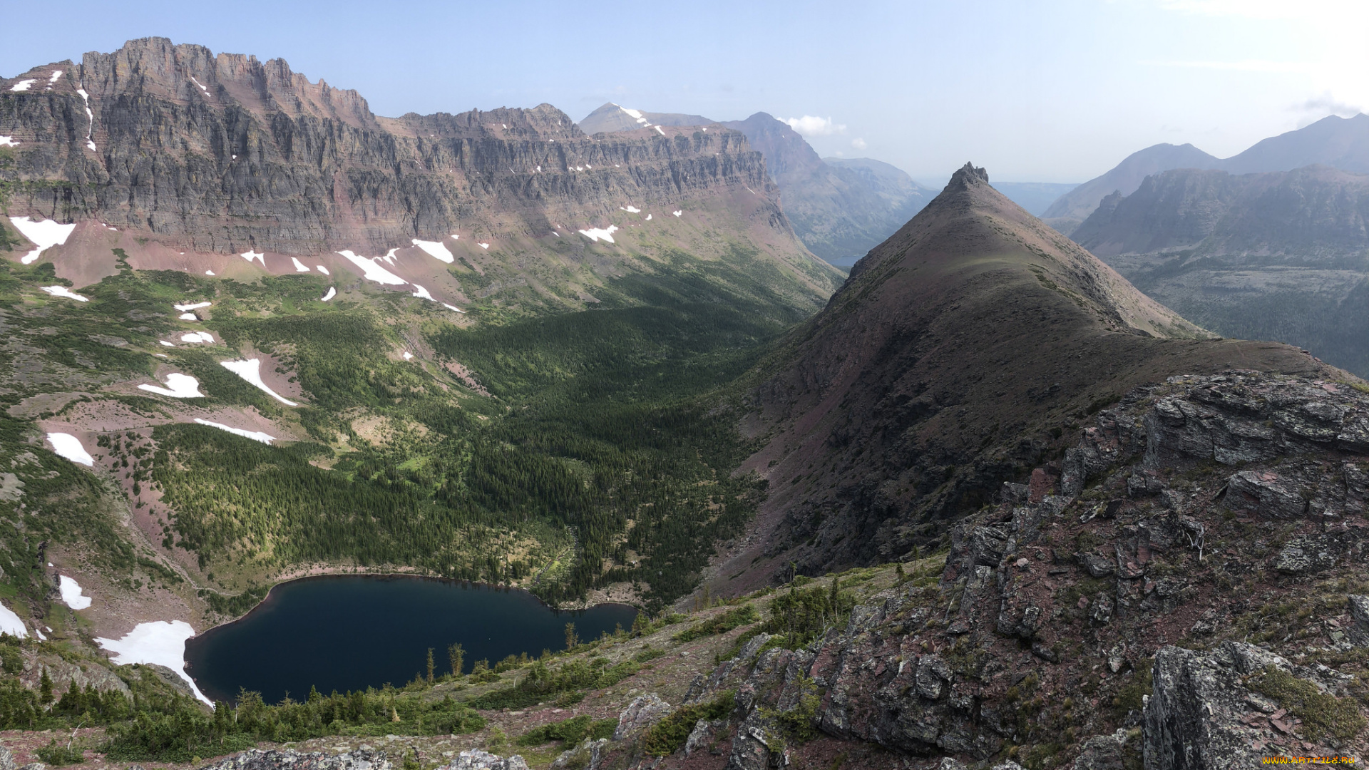 природа, горы, простор